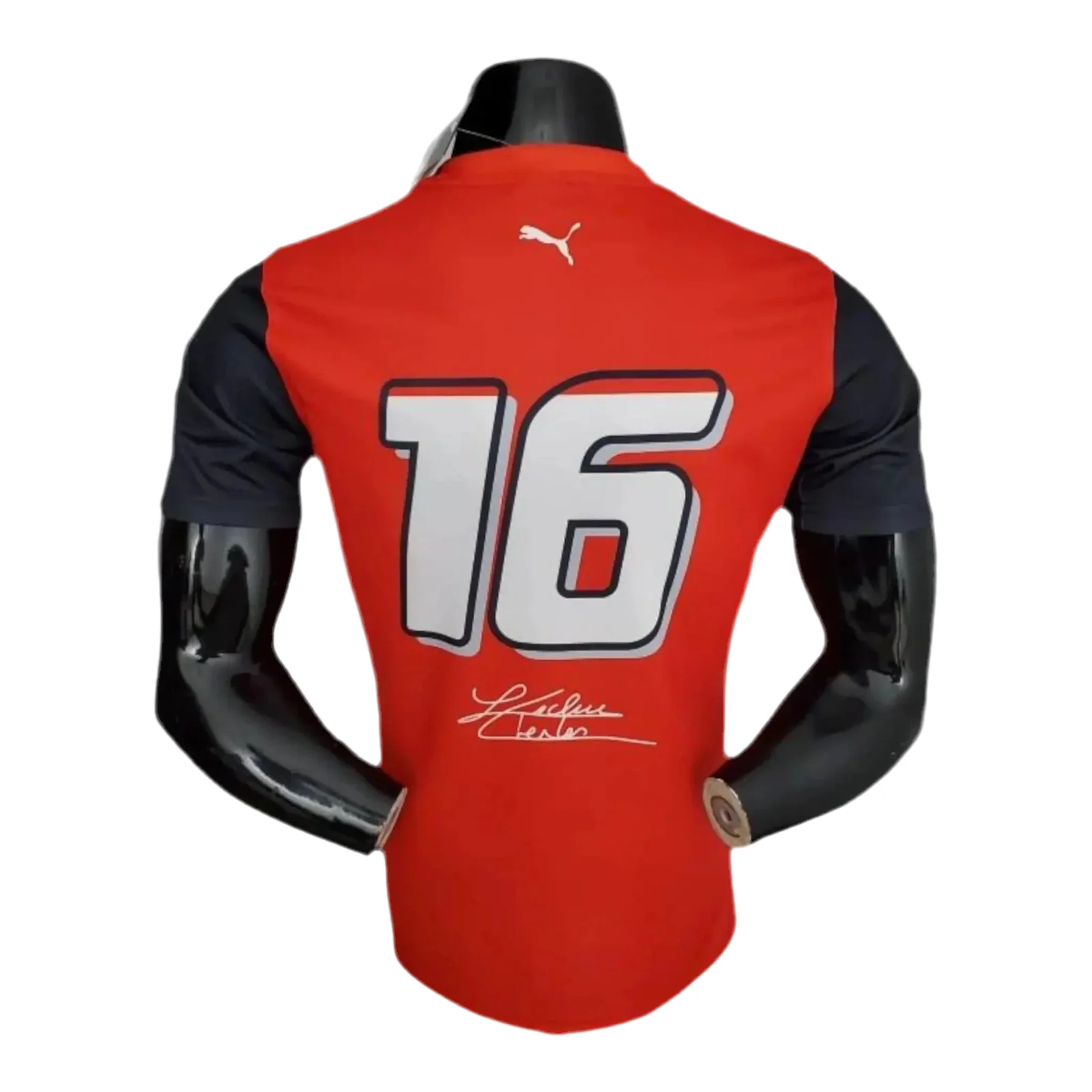 2022 New Ferrari Charles Leclecr F1 Racing T-Shirt - Image 2