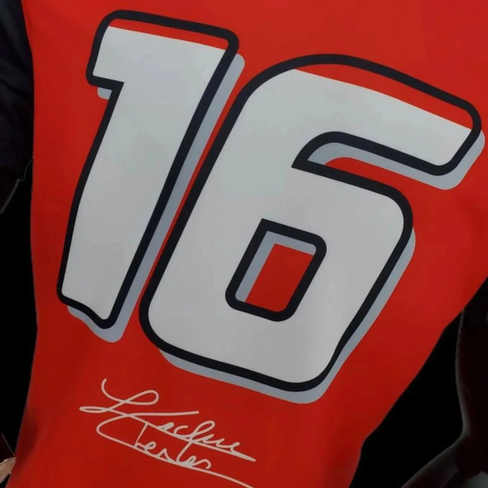 2022 New Ferrari Charles Leclecr F1 Racing T-Shirt - Image 5