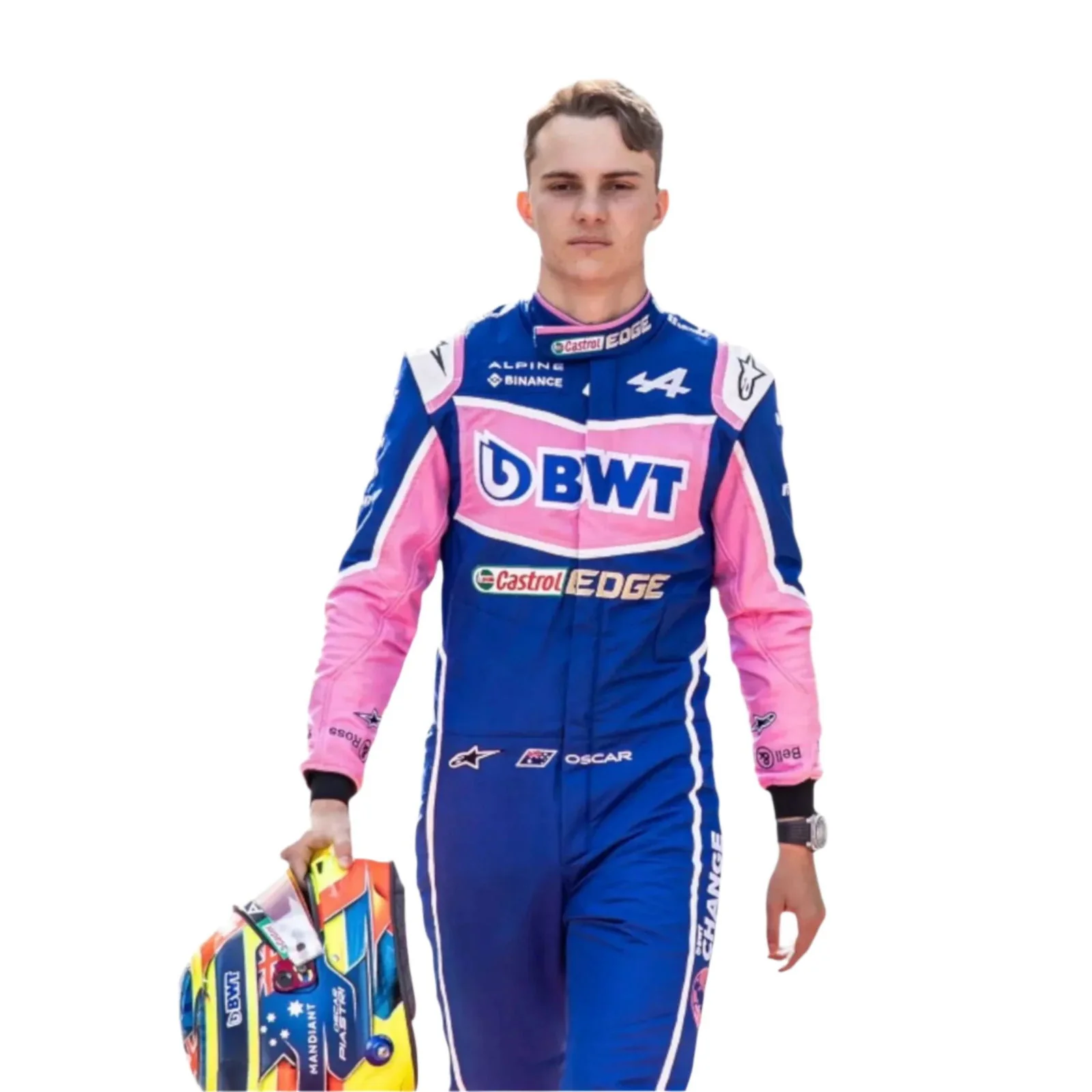 2022 Oscar Piastri BWT Alpine F1 Race suit - Image 4