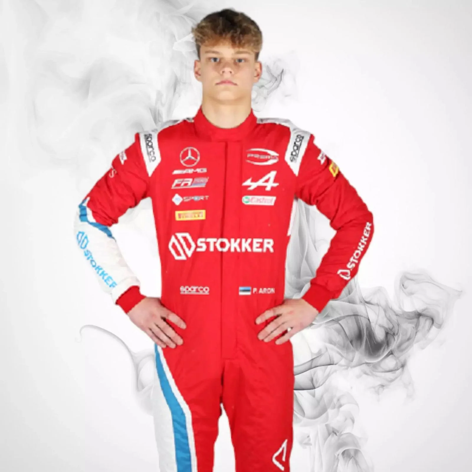 2022 Paul Aron Prema Racing suit