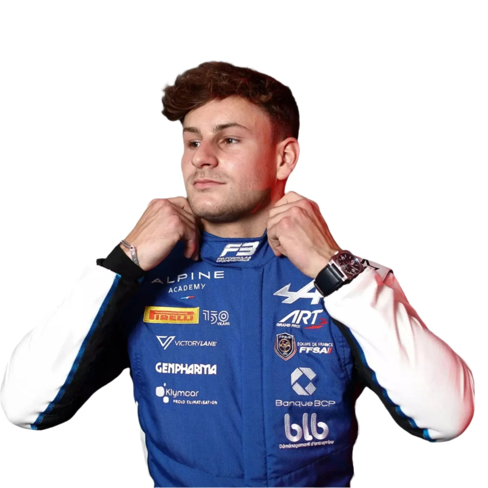 2022 F2 Champion Victor Martins Suit - Image 2