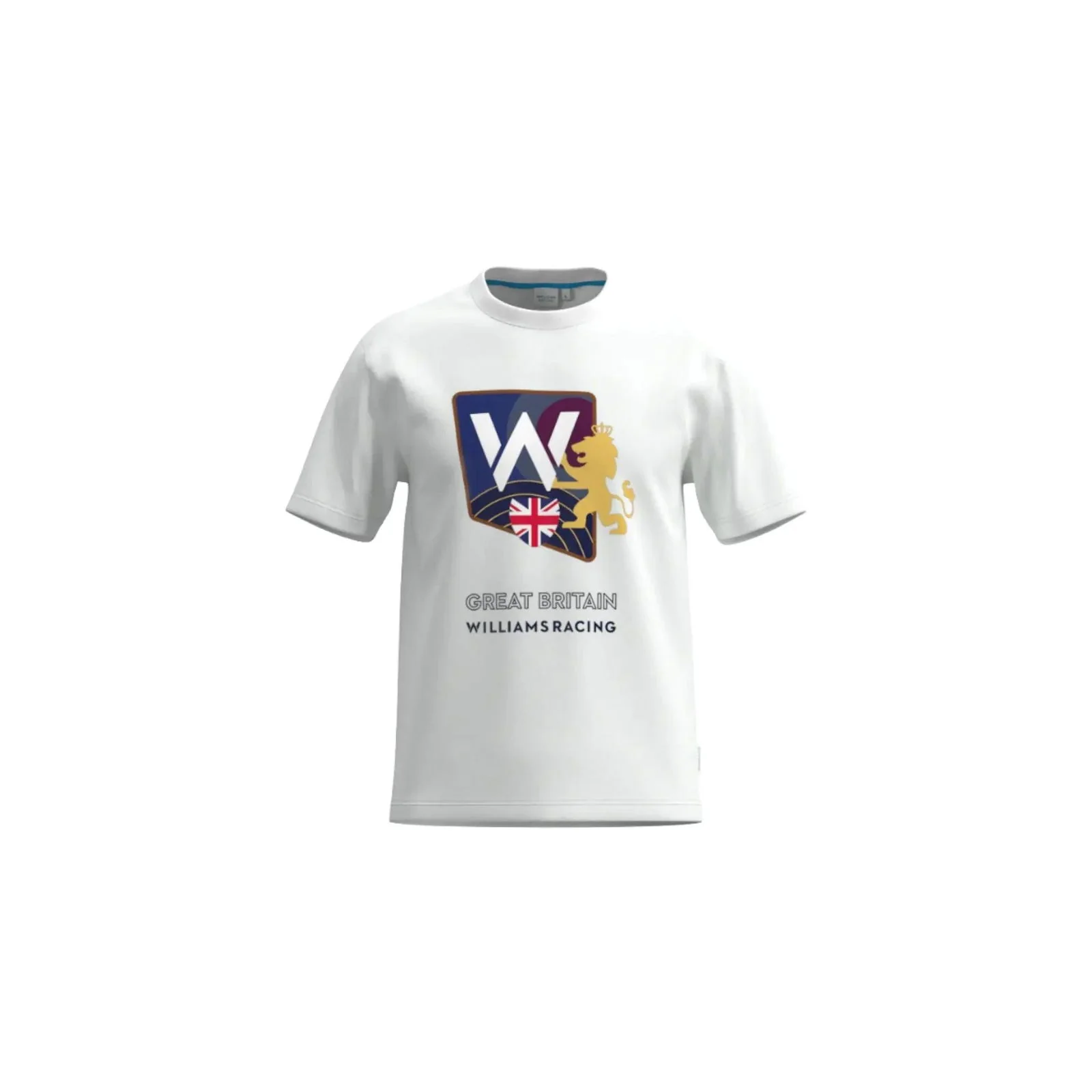 2023 Adult Great Britain Race T-Shirt White - Image 3