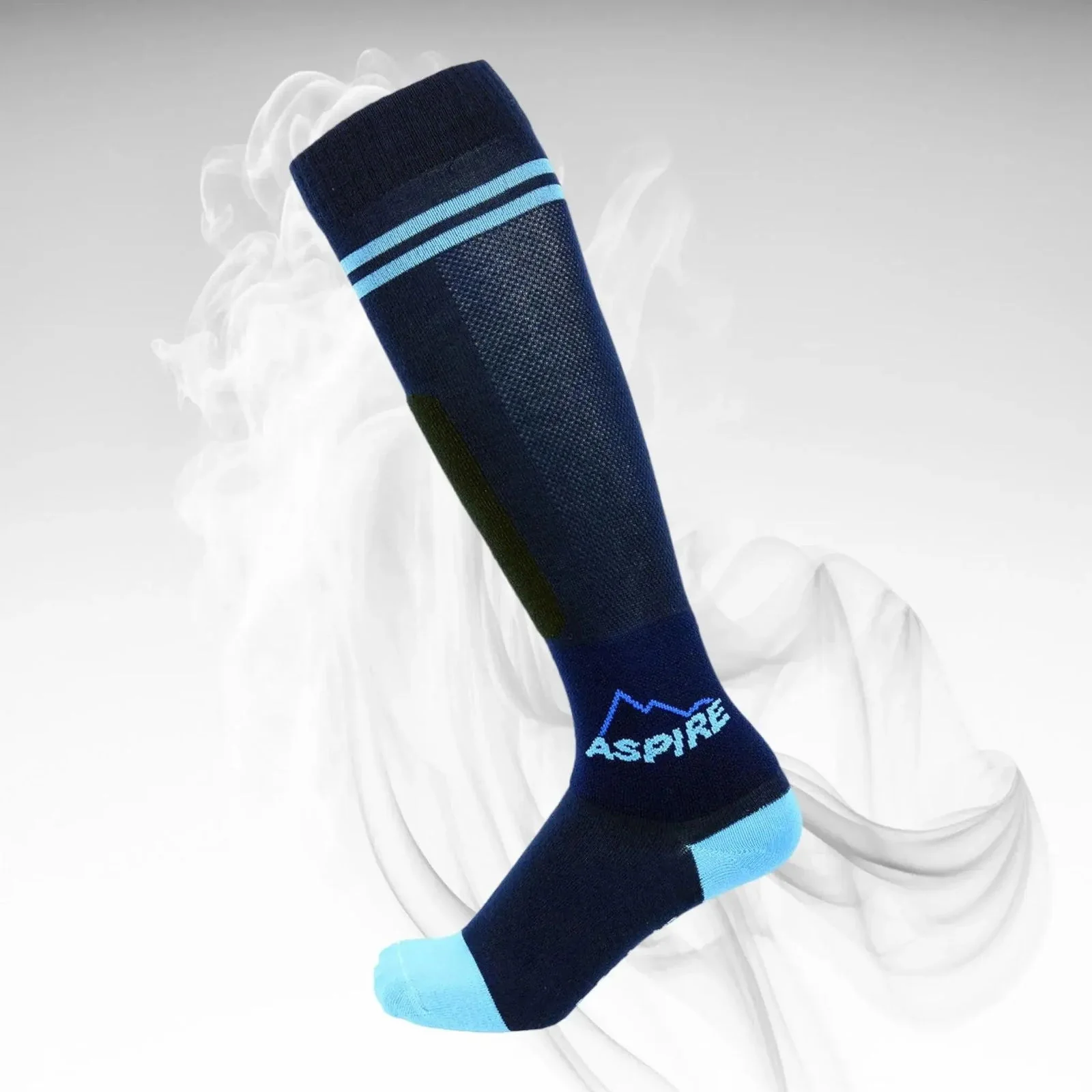 2023 Aspire Ski-D Ski Socks - Image 2