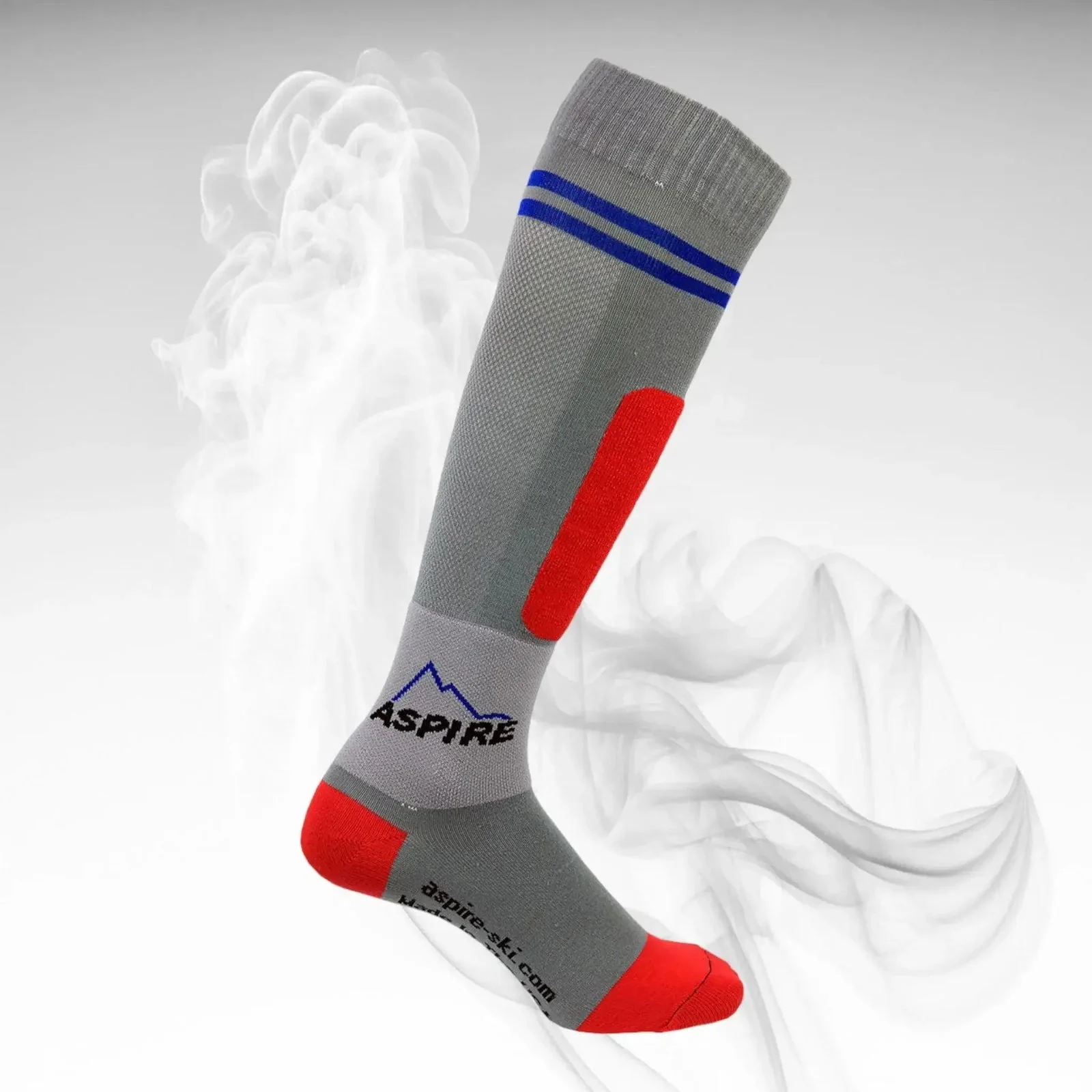 2023 Aspire Ski-D Ski Socks - Image 5