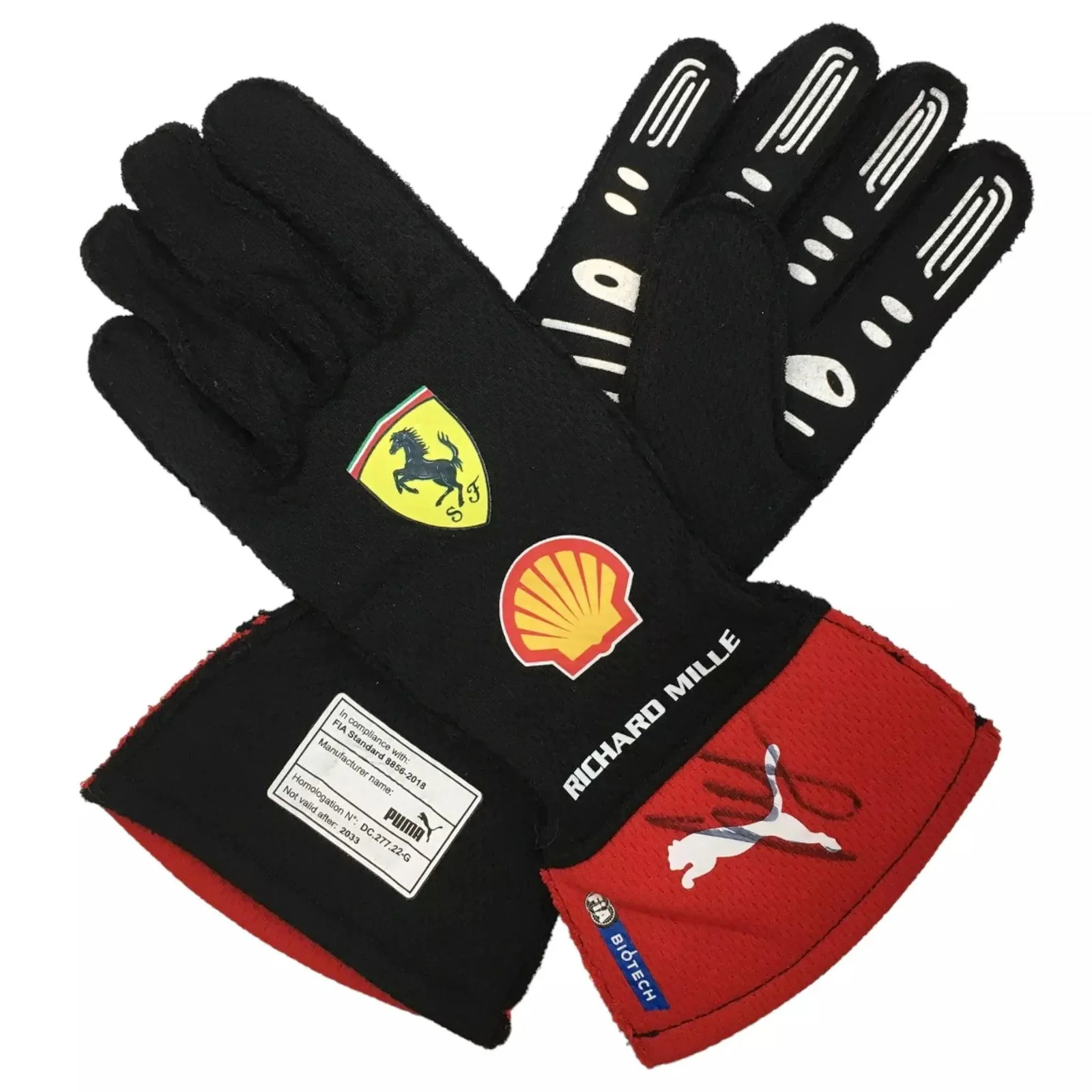 2023 Carlos Sainz Ferrari F1 Race Gloves - Image 3