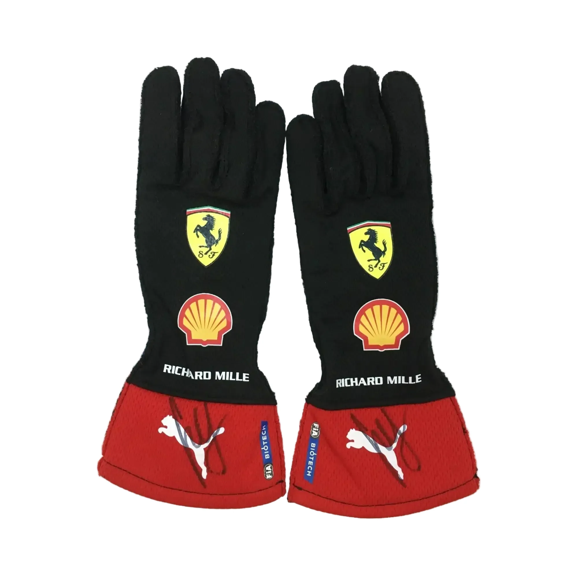 2023 Charles Leclerc Scuderia Ferrari F1 Gloves - Image 2