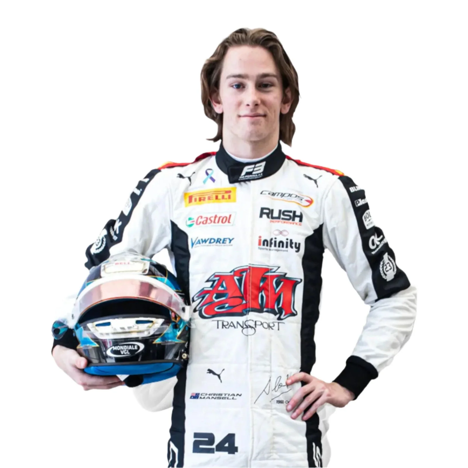 2023 Christian Mansell Campos Racing Suit - Image 2
