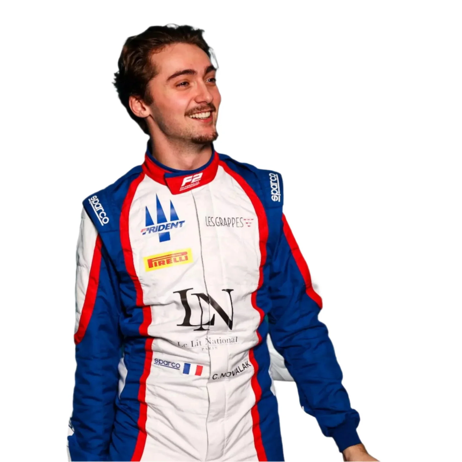 2023 FIA Formula 2 Clément Novalak Suit - Image 2