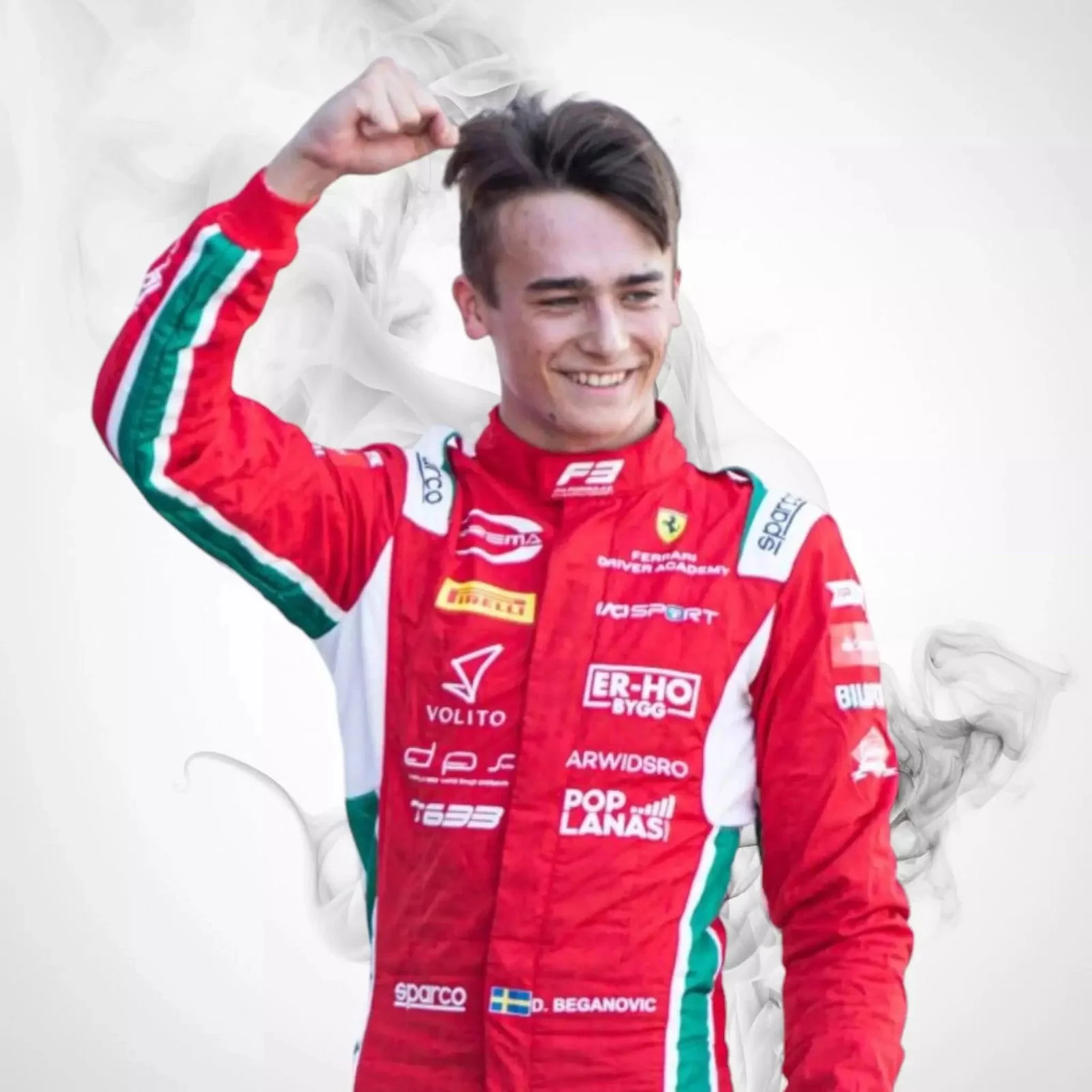 2023 Dino Beganovic PREMA Racing Suit - Image 4
