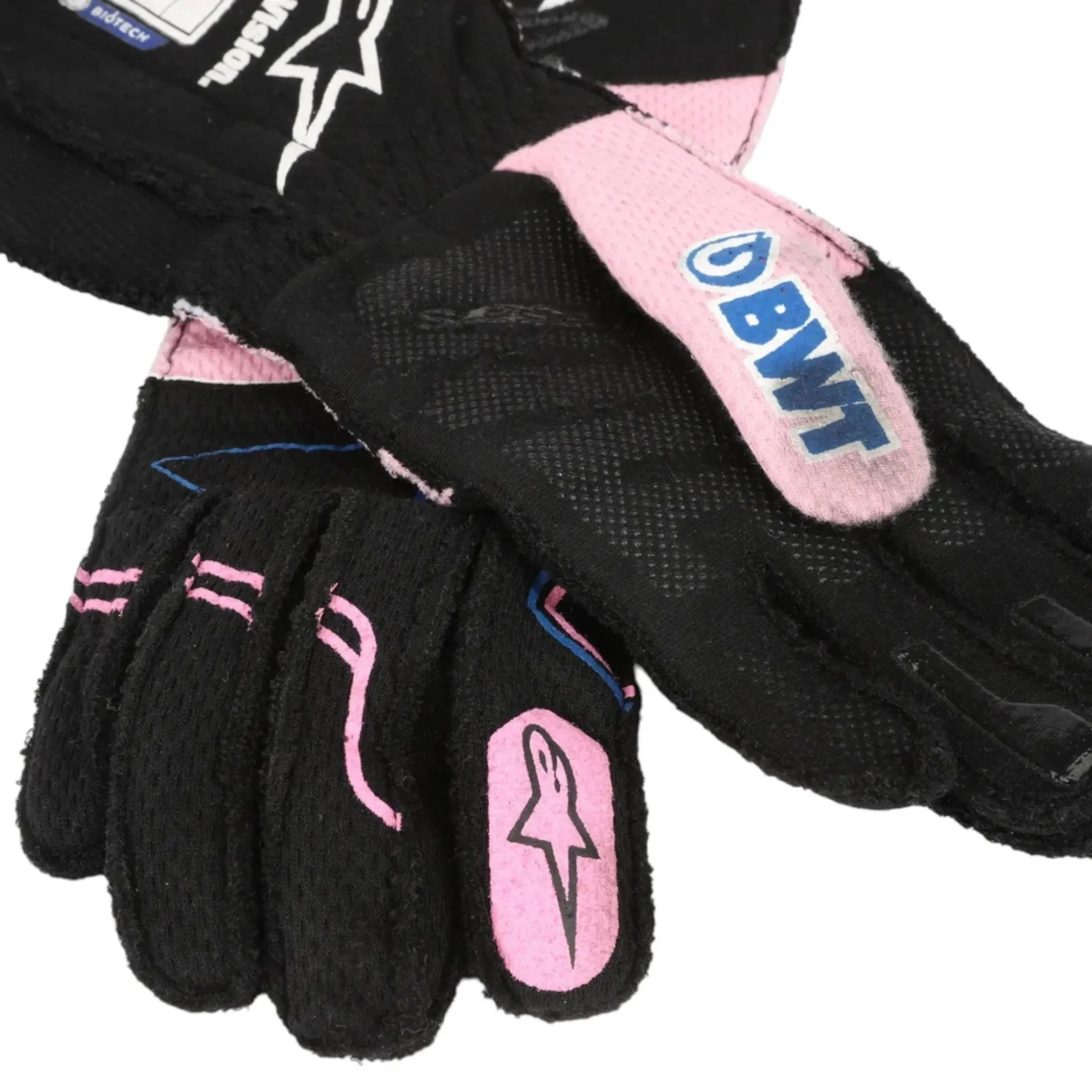 2023 ESTEBAN OCON WEEKEND WORN RACE GLOVES - MIAMI GP - Image 3