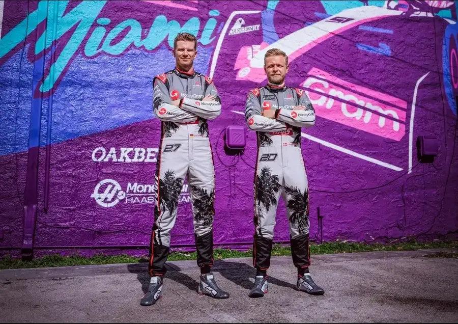 2023 Kevin Magnussen Haas F1 Team Race Suit - Miami GP - Image 6