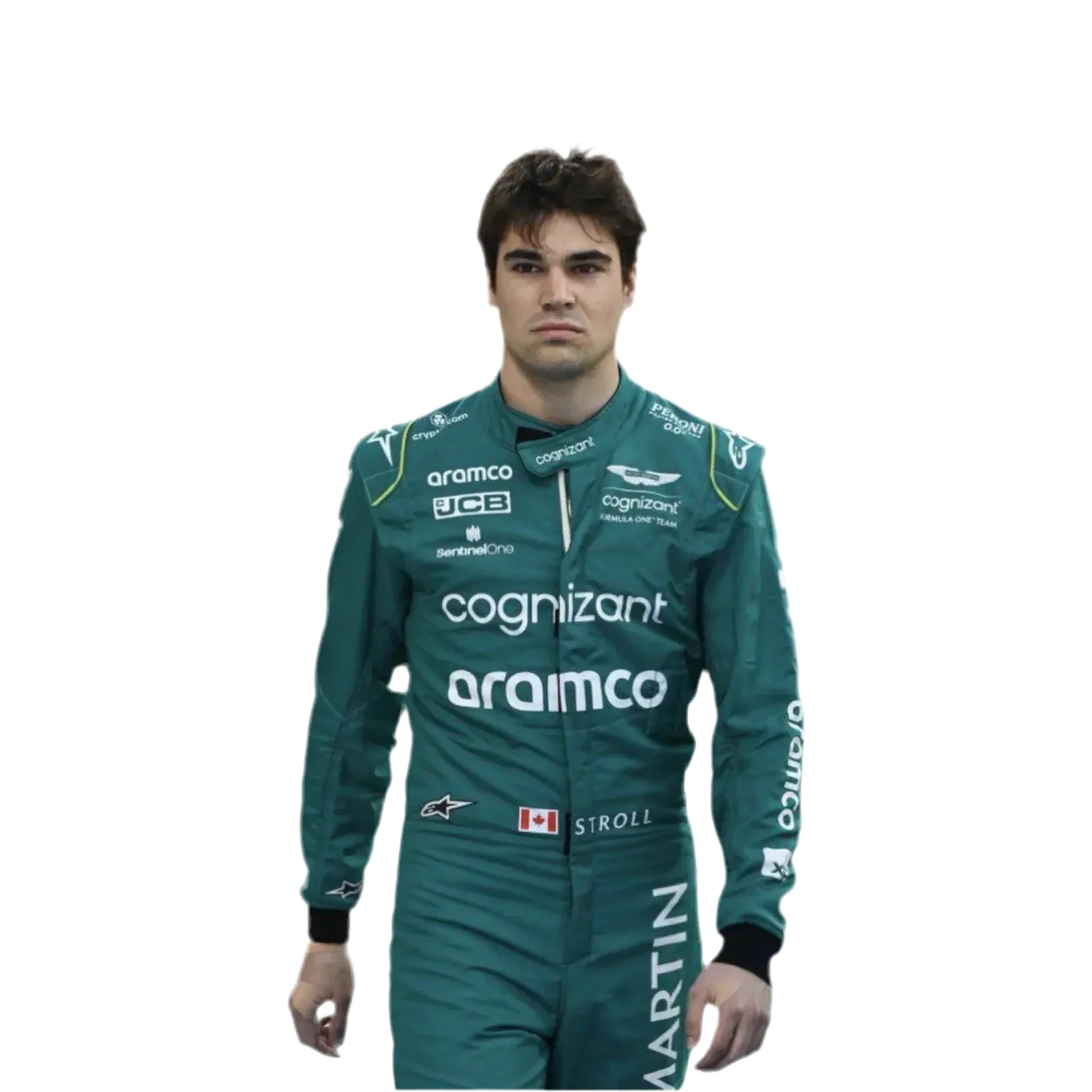 2023 Lance Stroll Aston Martin F1 Race Suit - São Paulo GP - Image 3