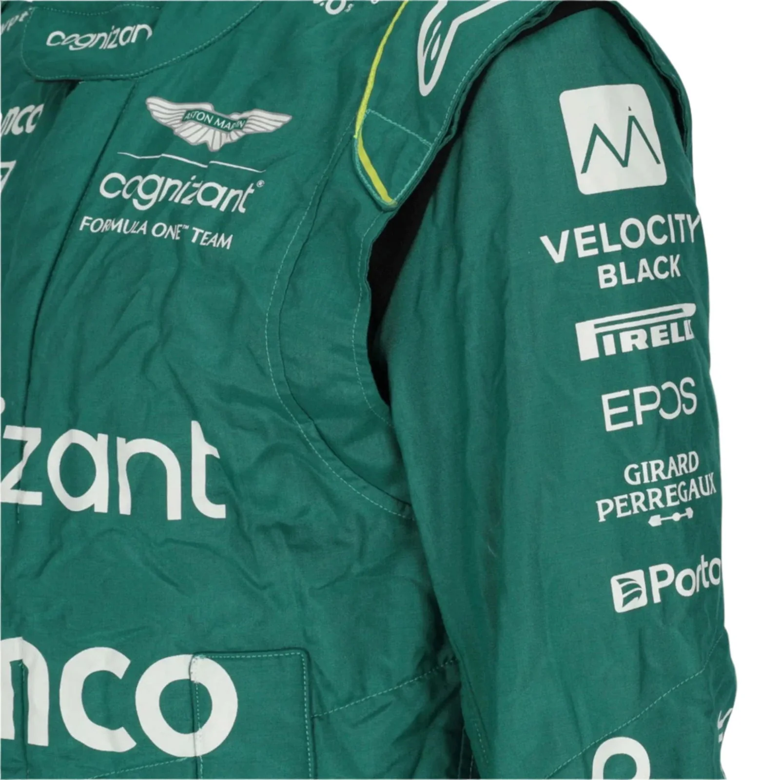2023 Lance Stroll Aston Martin F1 Race Suit - São Paulo GP - Image 4
