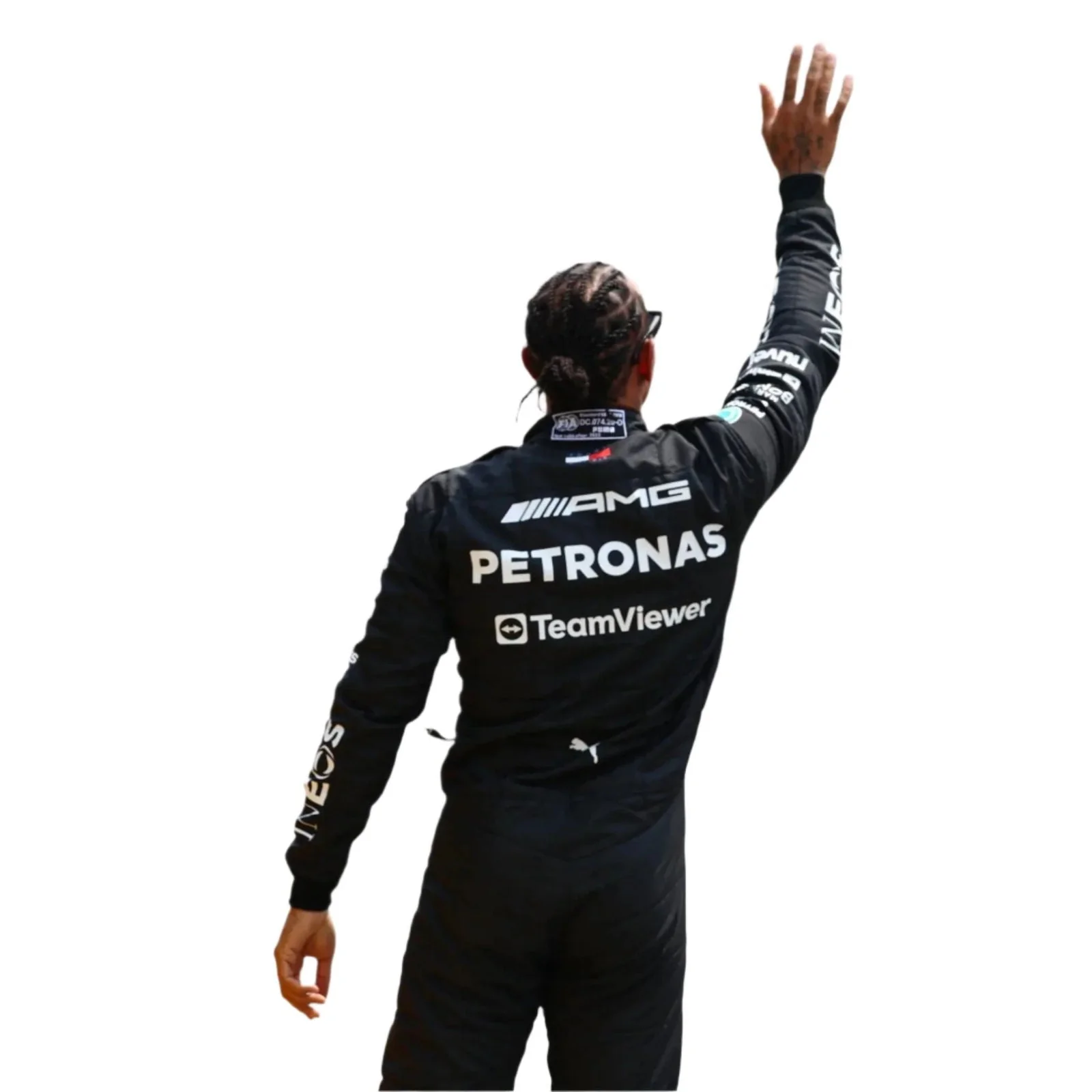 2023 Lewis Hamilton Mercedes AMG F1 Race Suit - Image 4
