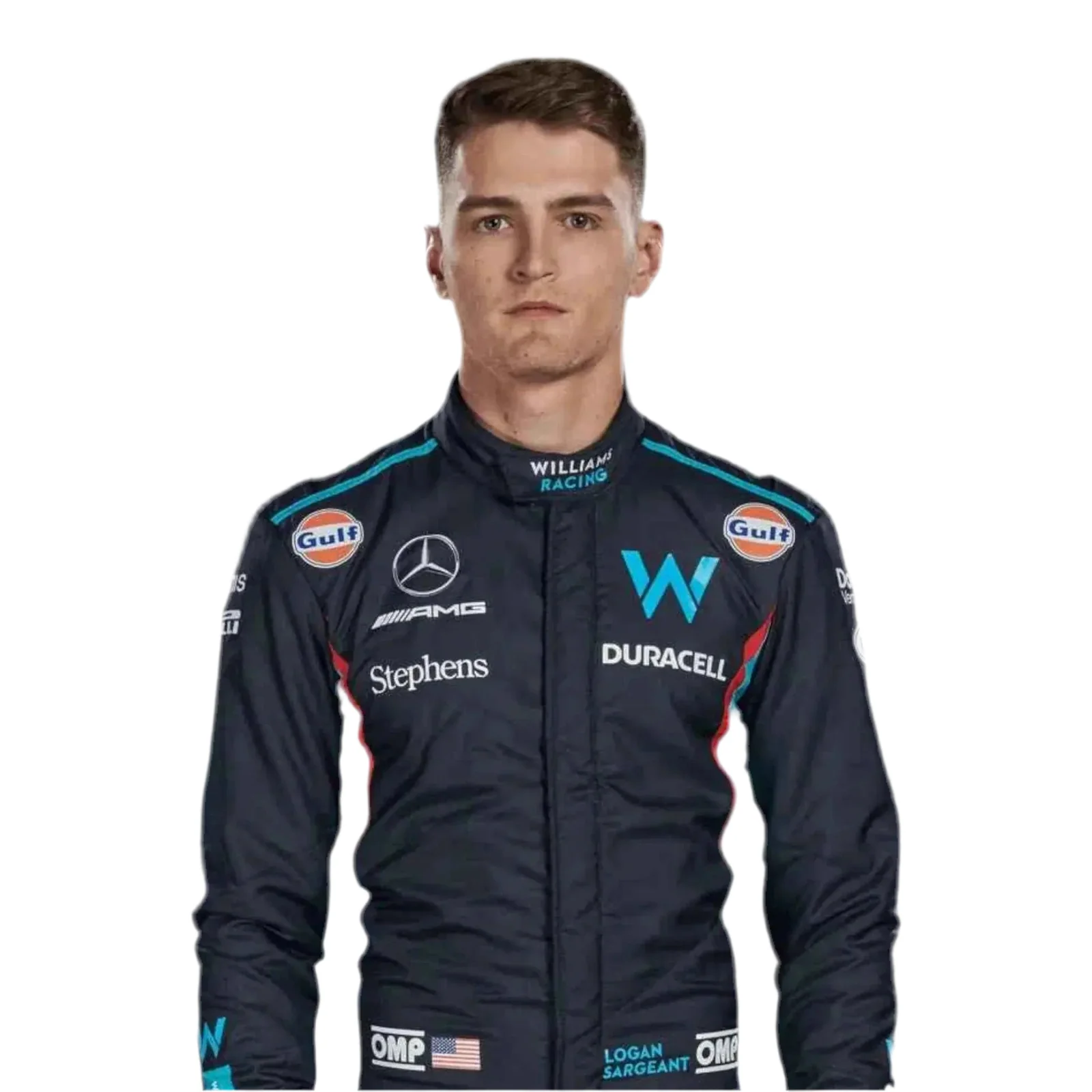 2023 Logan Sargeant Williams Racing F1 Race Suit - Image 3