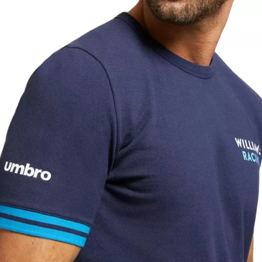2023 Men's Off Track Presentation Tee Navy - Image 4