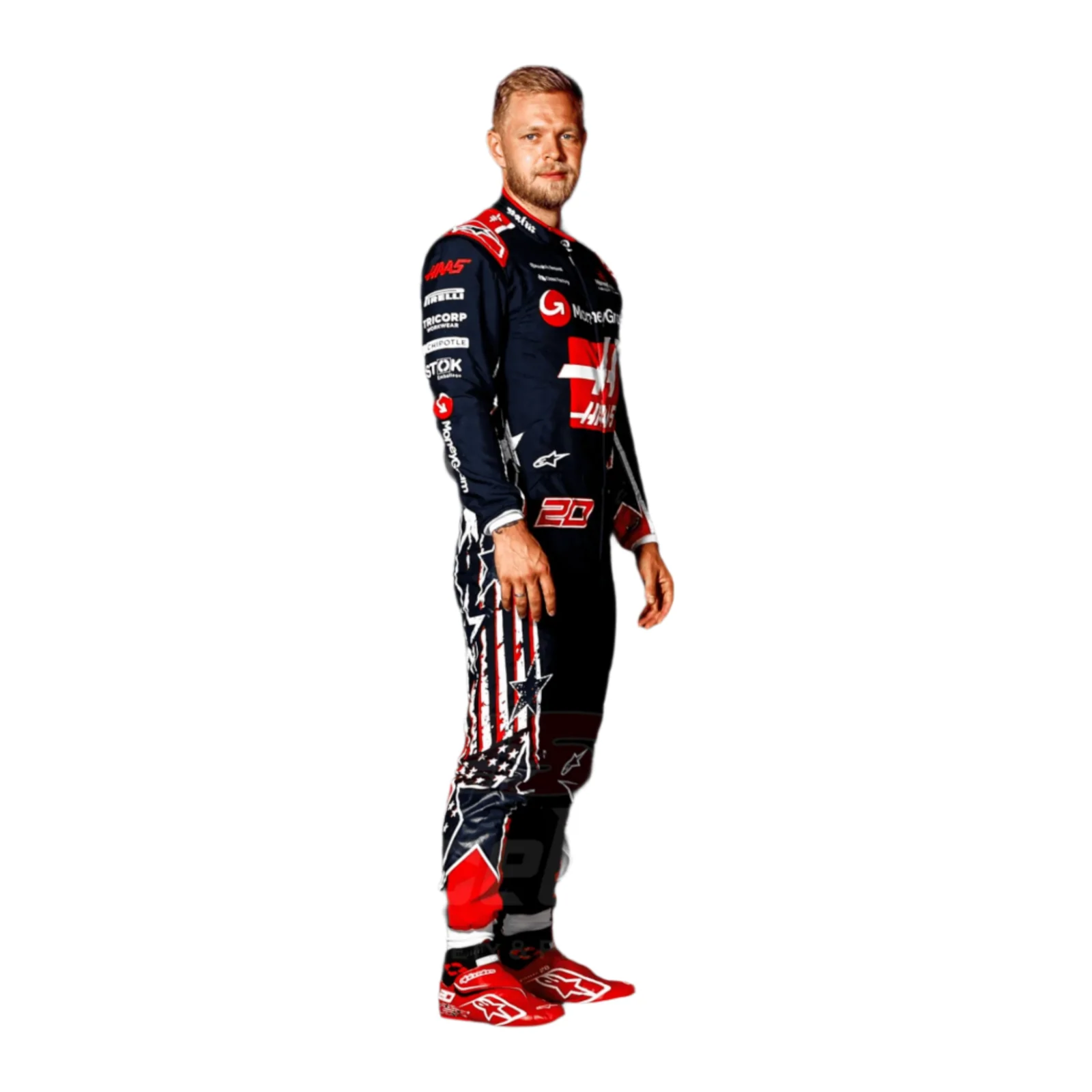 2023 Kevin Magnussen Special Austin Race Suit - US Grand Prix - Image 2