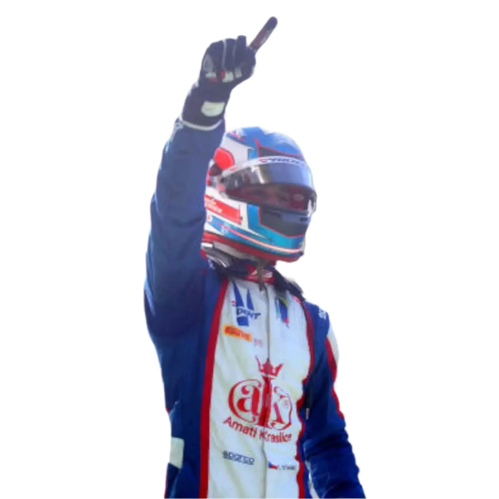 2023 FIA Formula 2 Champion Roman Stanek Suit - Image 4