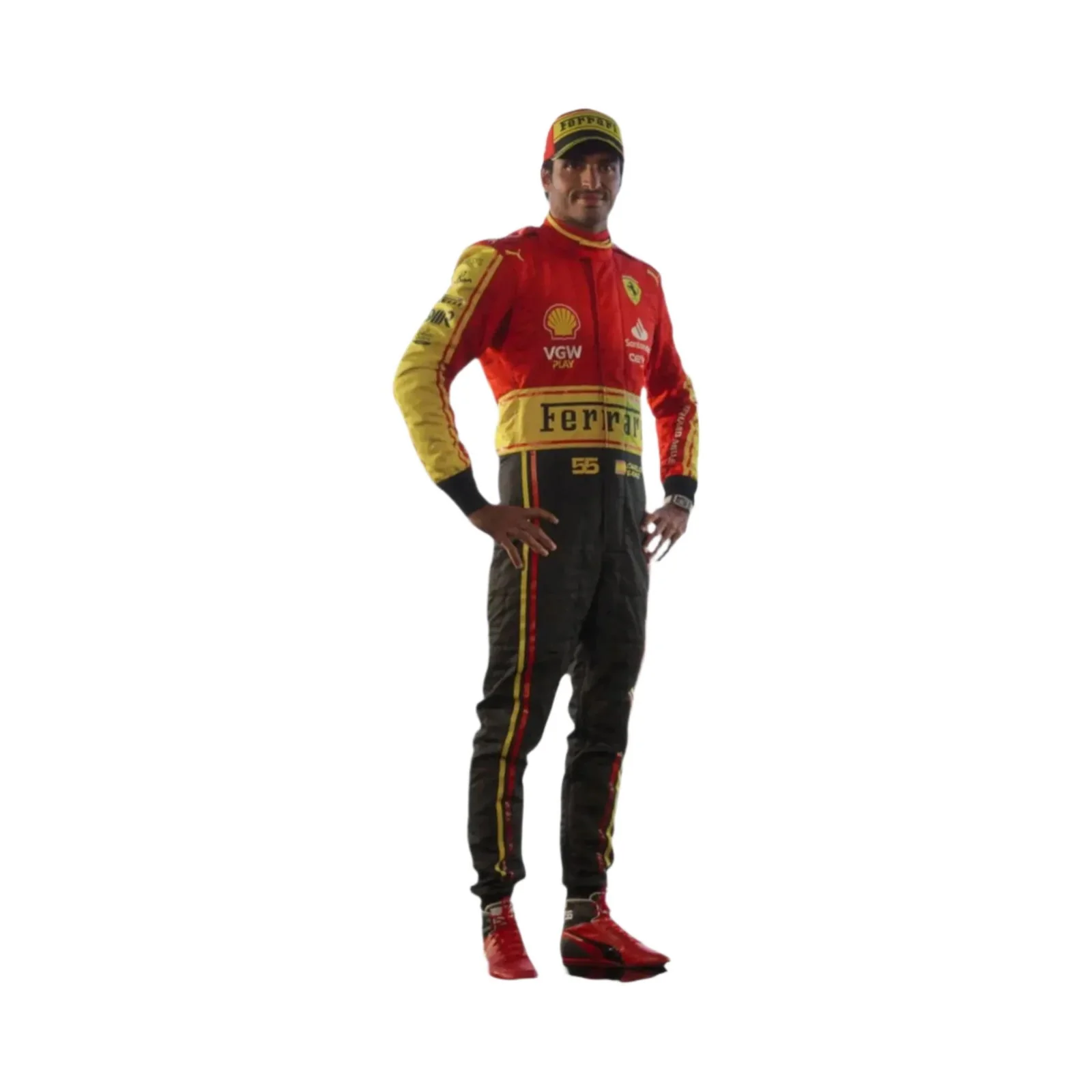 2023 Scuderia Ferrari F1 Race Suit Monza GP Special Edition - Image 4