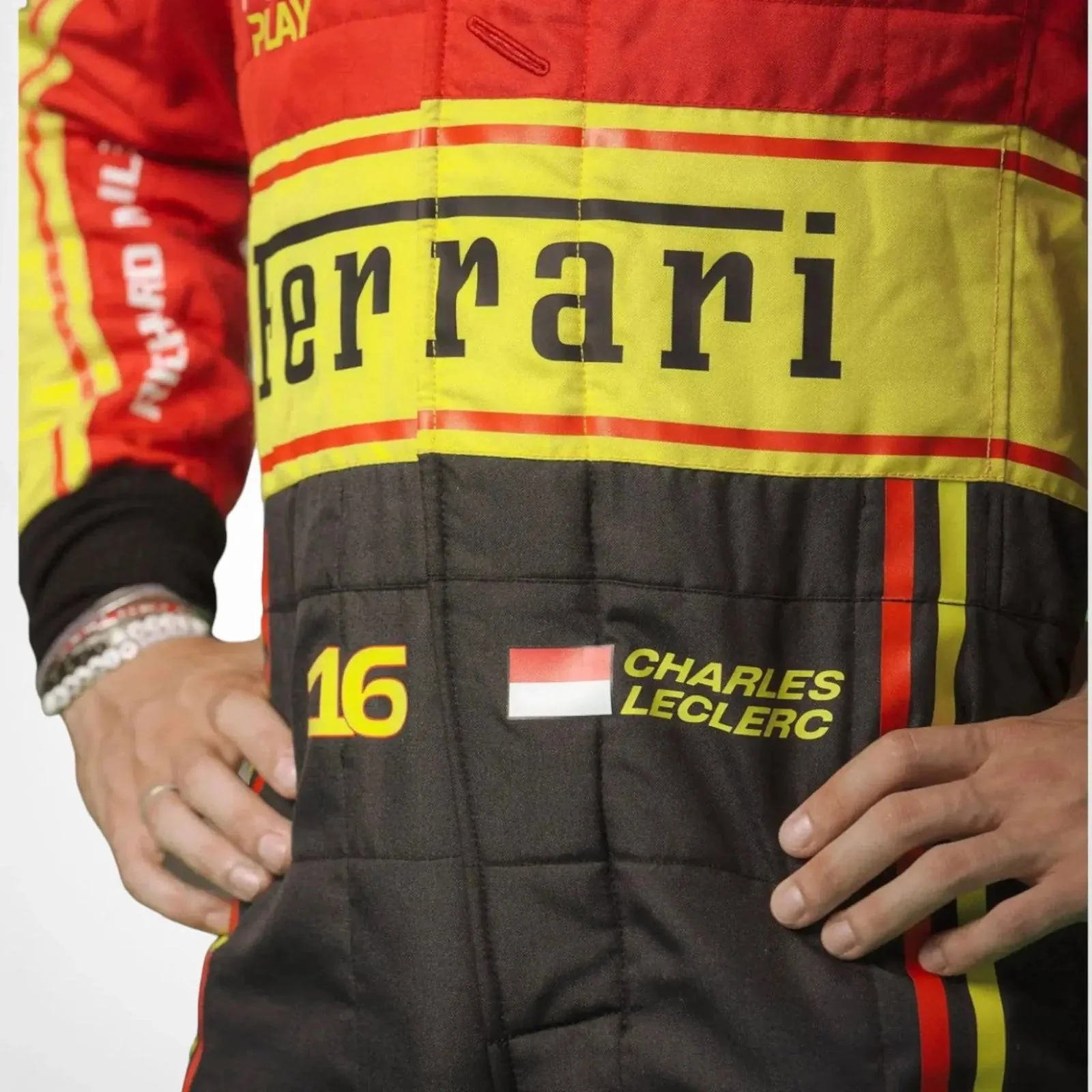 2023 Scuderia Ferrari F1 Race Suit Monza GP Special Edition - Image 5
