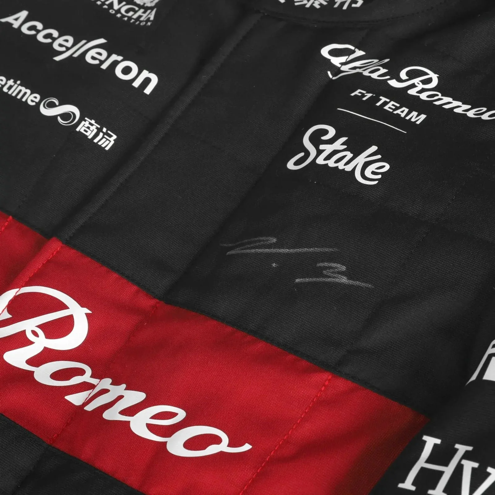 2023 Valtteri Bottas Alfa Romeo F1 Team Stake Replica Race Suit - Image 3