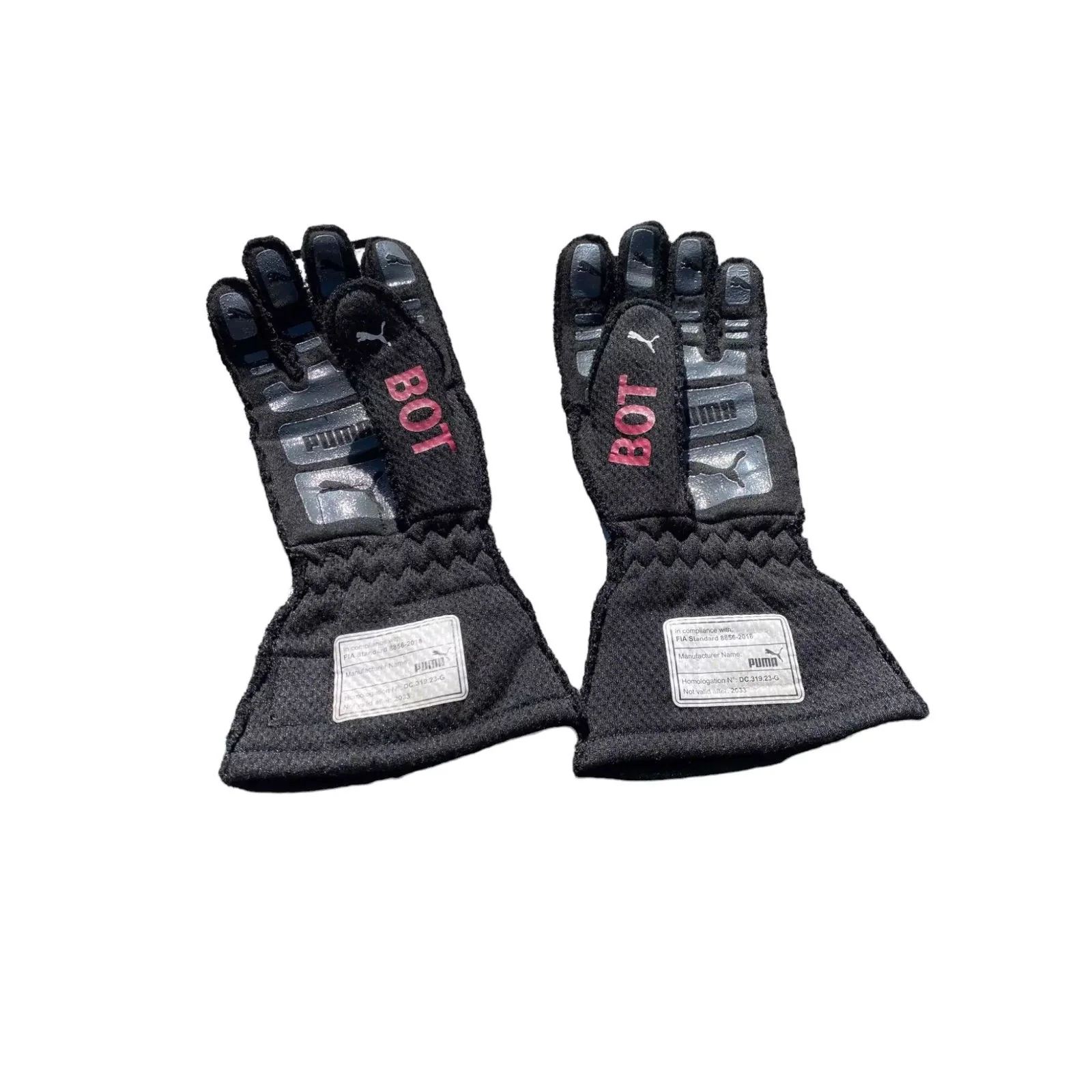 2023 Valtteri Bottas Miami Race Gloves - Image 2