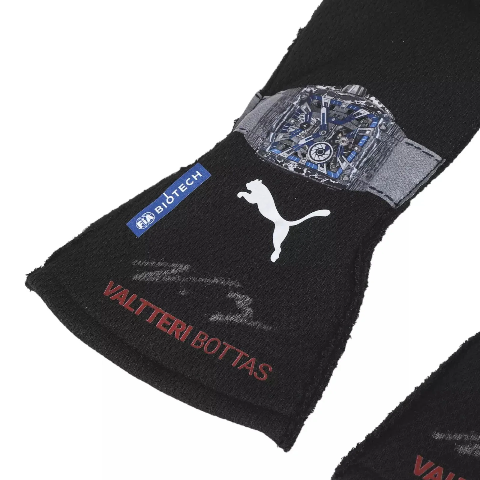 2023 Valtteri Bottas Replica Alfa Romeo F1 Race Gloves - Image 2