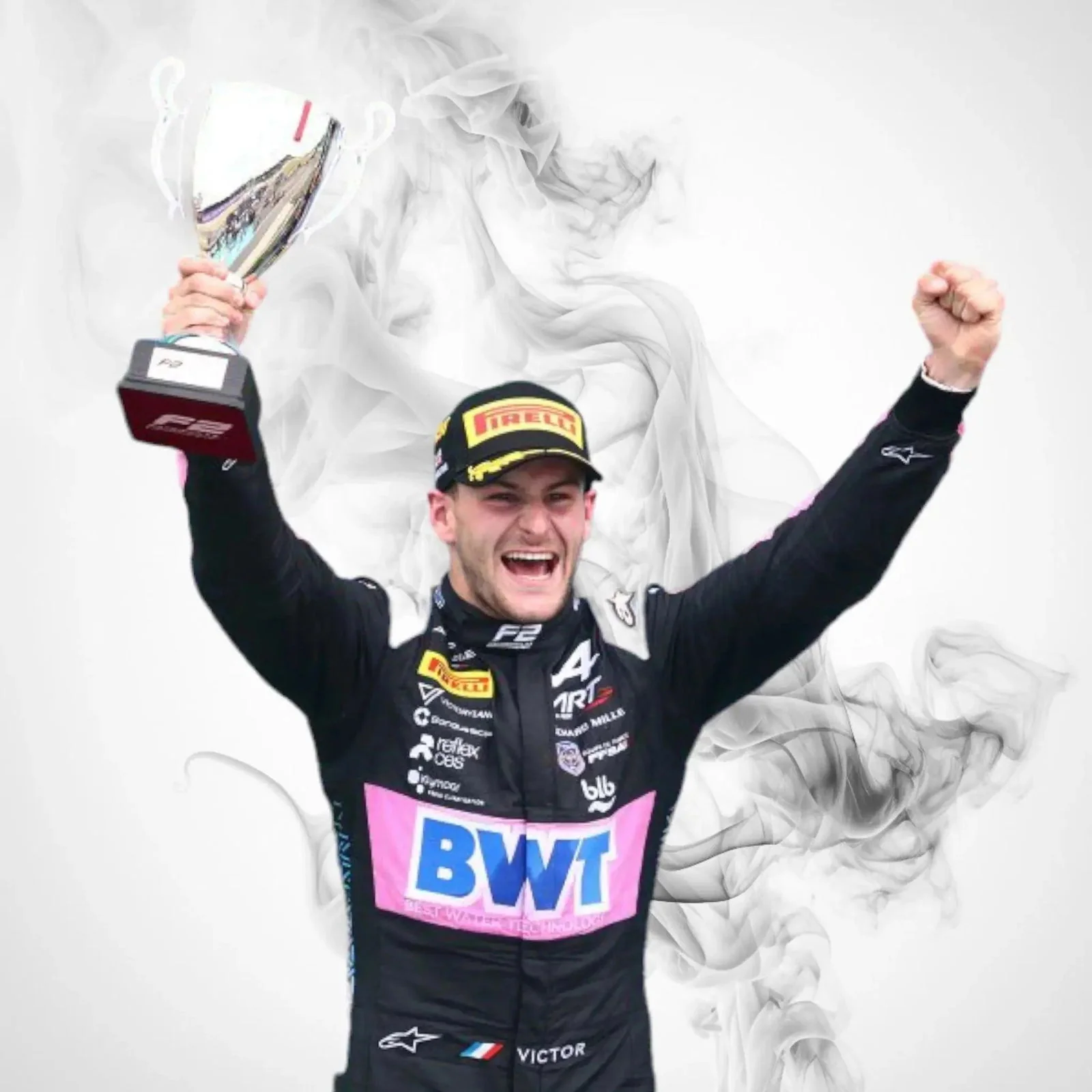 2023 Victor Martins ART Grand Prix Suit - Image 4