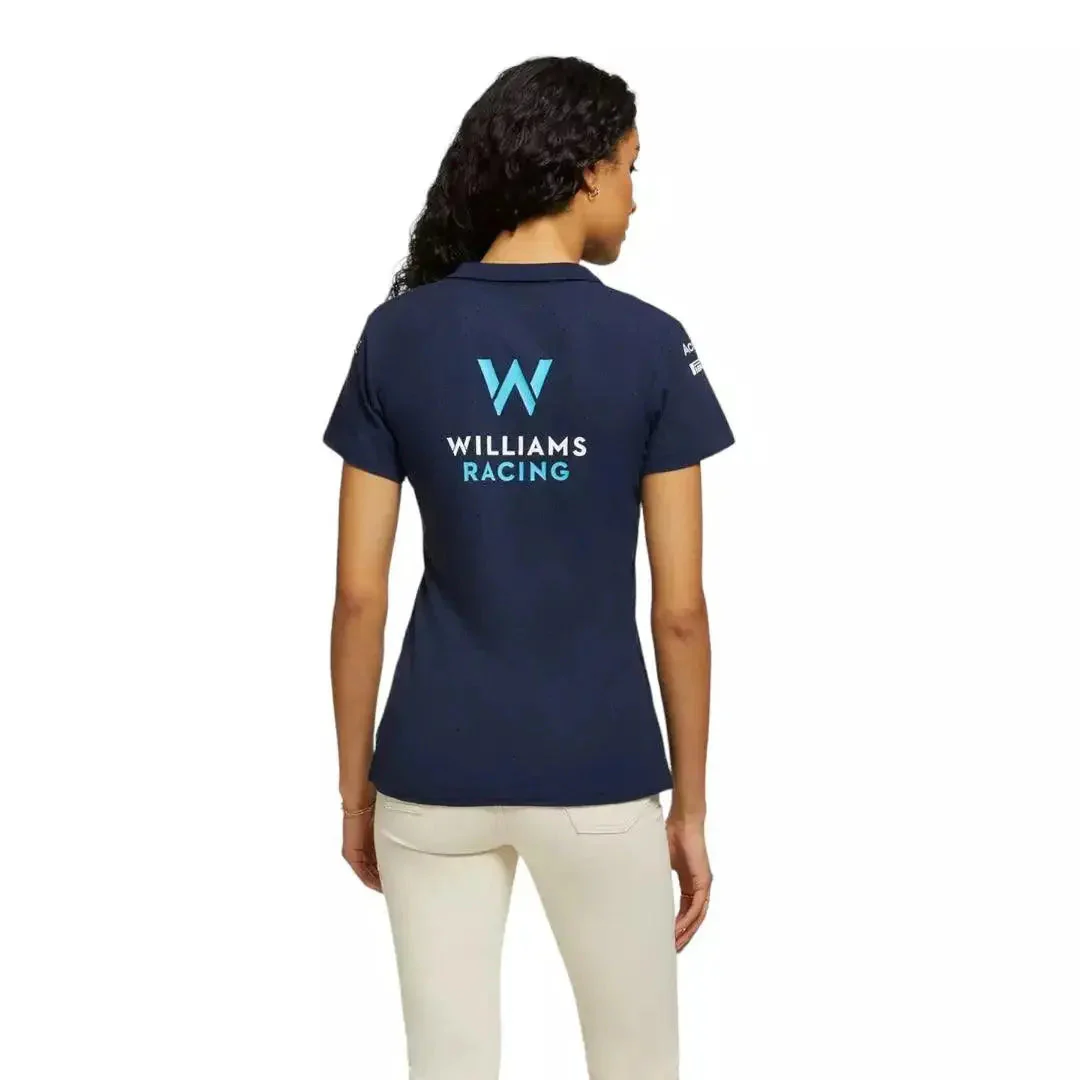 2023 Women's CVC Media Polo Navy - Image 3