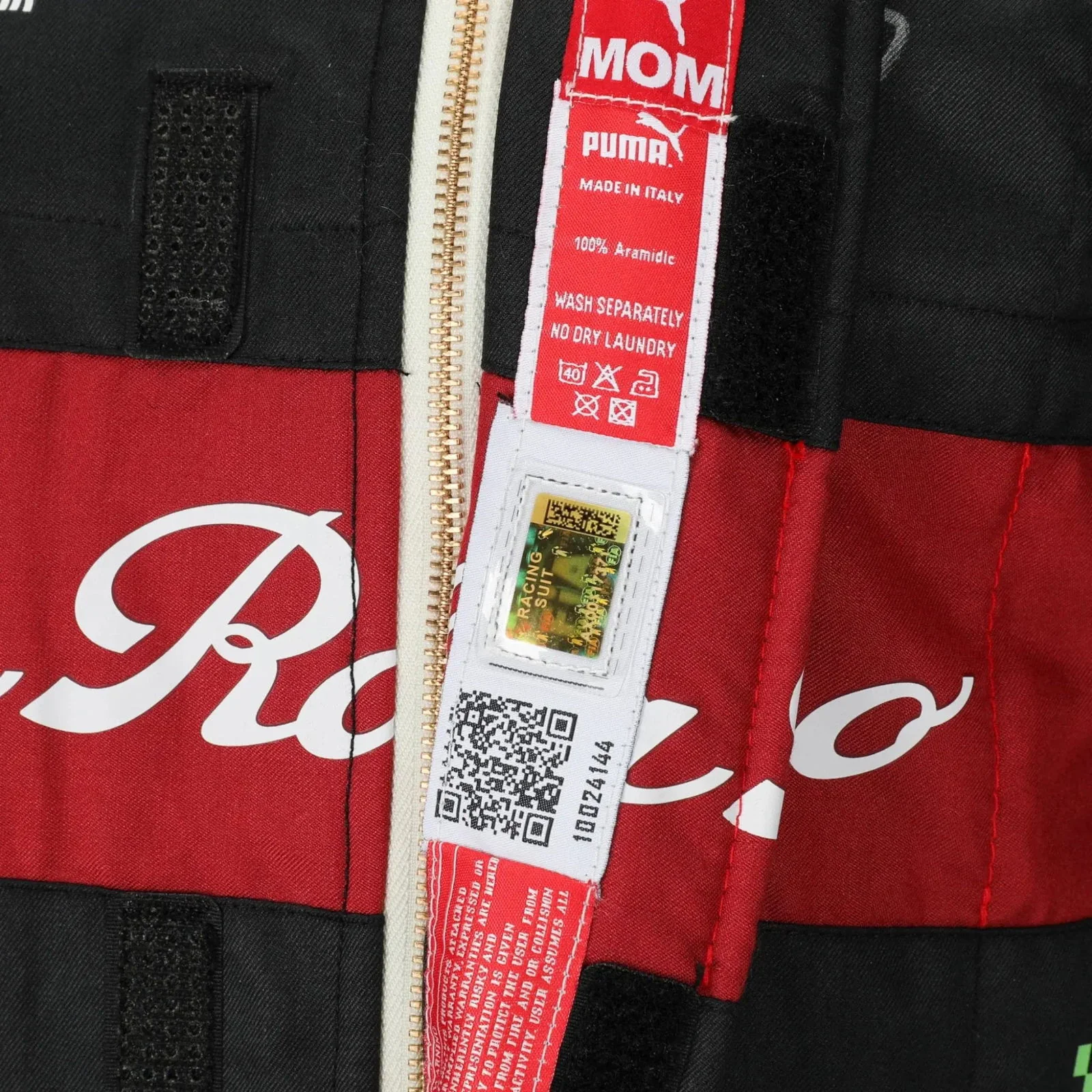 2023 Zhou Guanyu Alfa Romeo F1 Team Racing Suit– Belgian GP - Image 3