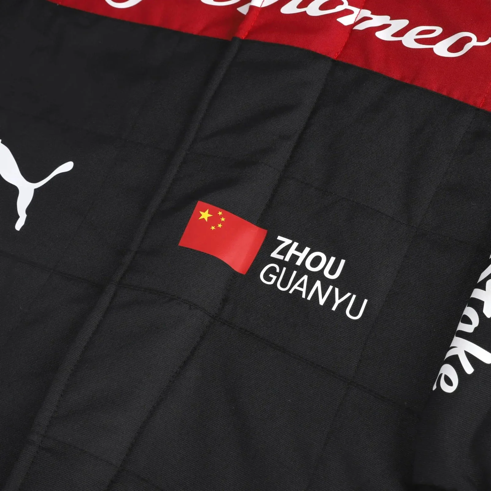 2023 Zhou Guanyu Alfa Romeo F1 Team Stake Replica Race Suit - Image 3