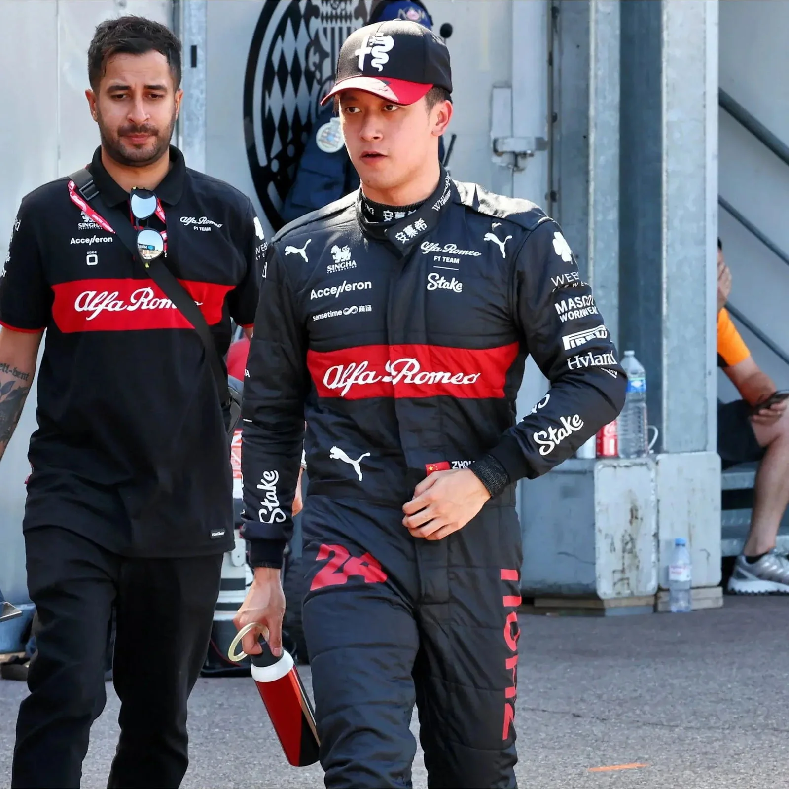 2023 Zhou Guanyu Alfa Romeo F1 Team Stake Replica Race Suit - Image 4