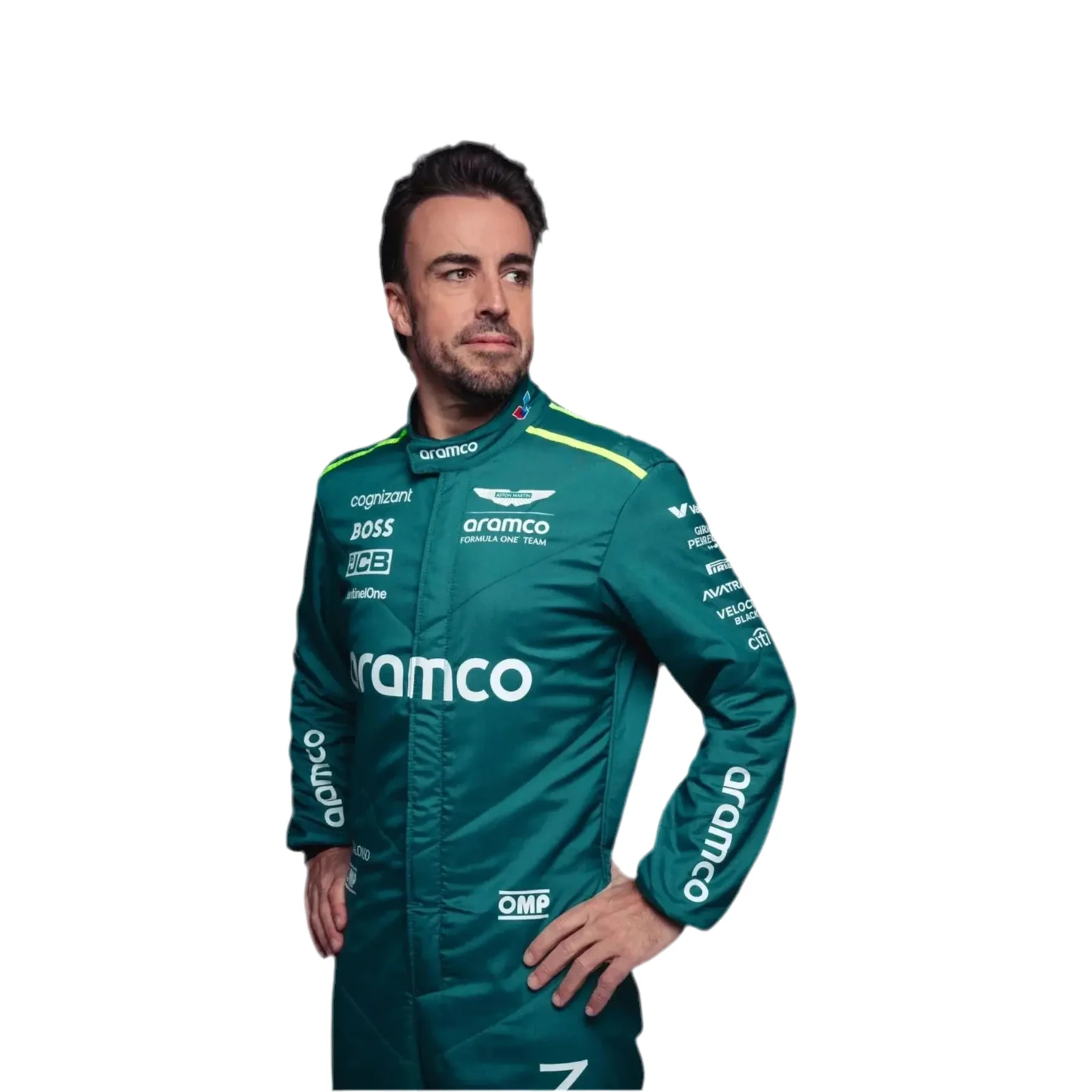2024 Fernando Alonso & Lance Stroll Replica Race Suit | Aston Martin F1 - Image 4