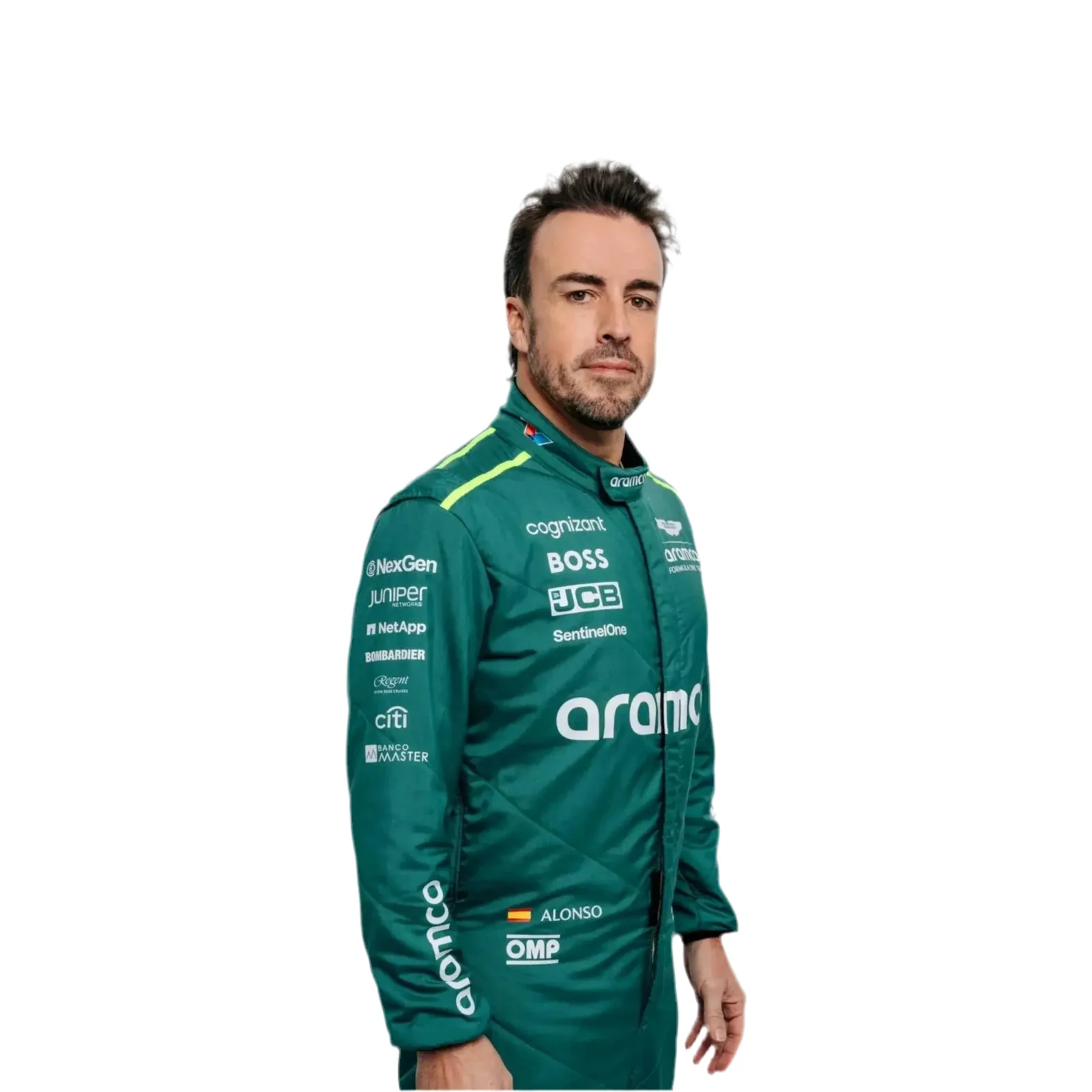 2024 Fernando Alonso & Lance Stroll Replica Race Suit | Aston Martin F1 - Image 5