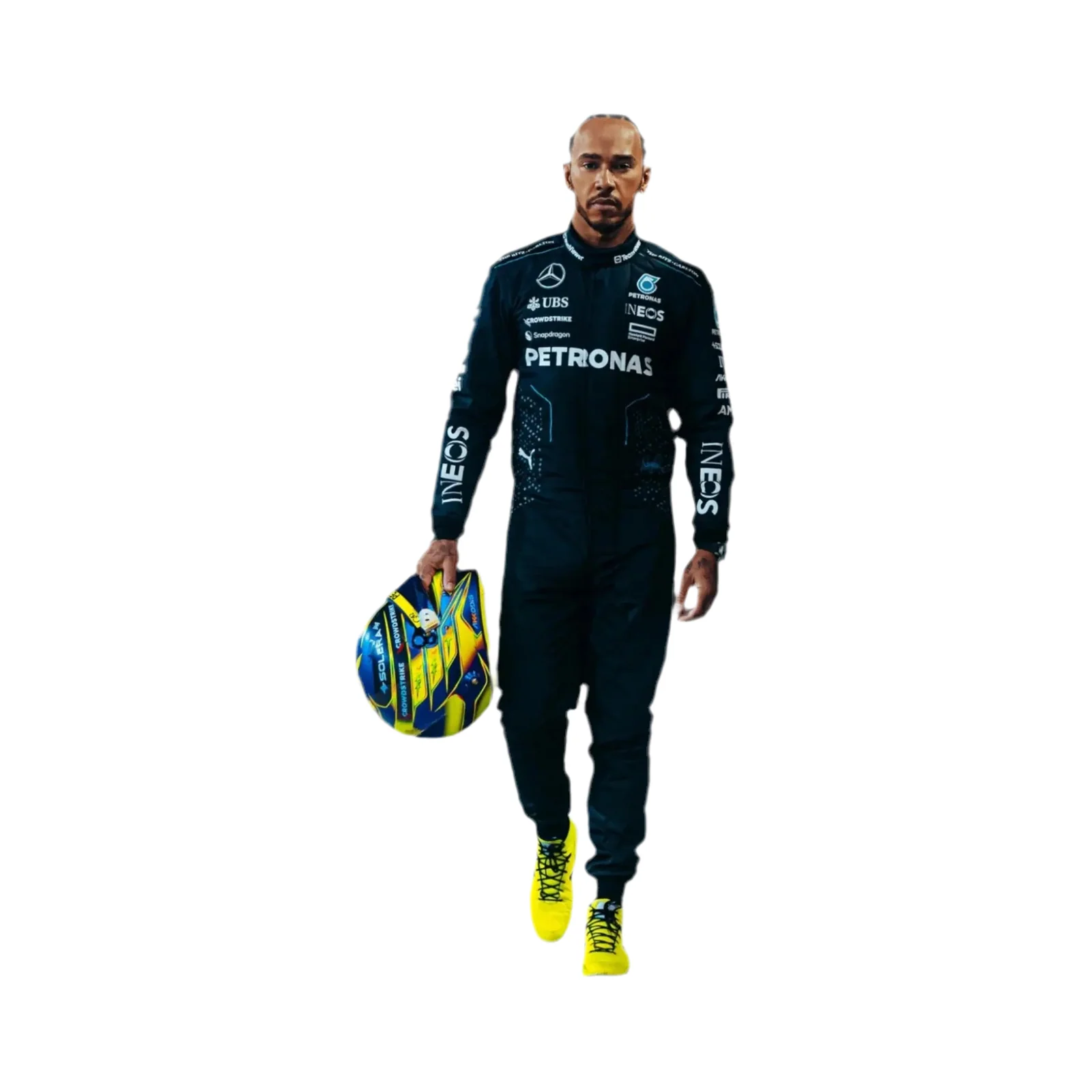 2024 Lewis Hamilton Replica Suit | Mercedes AMG F1 Team Merchandise - Image 2