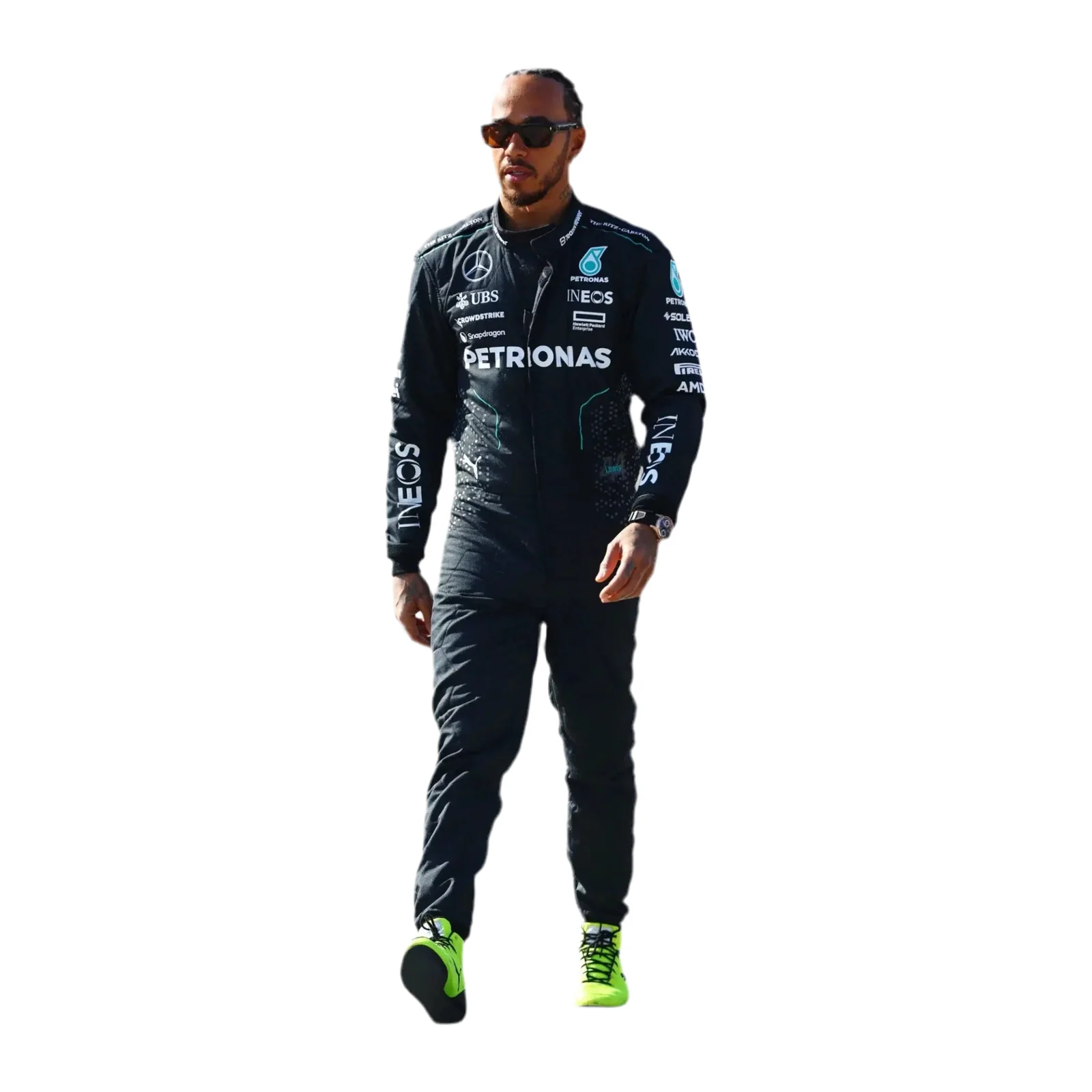 2024 Lewis Hamilton Replica Suit | Mercedes AMG F1 Team Merchandise - Image 3