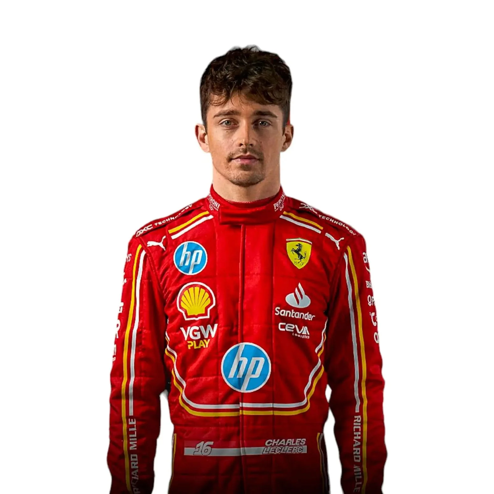 2024 Charles Leclerc Replica Race Suit | Scuderia Ferrari HP - Image 3