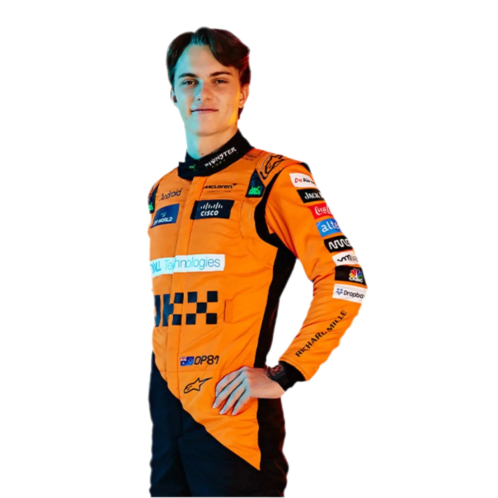 2024 Oscar Piastri Replica Race Suit | McLaren F1 Team - Image 5