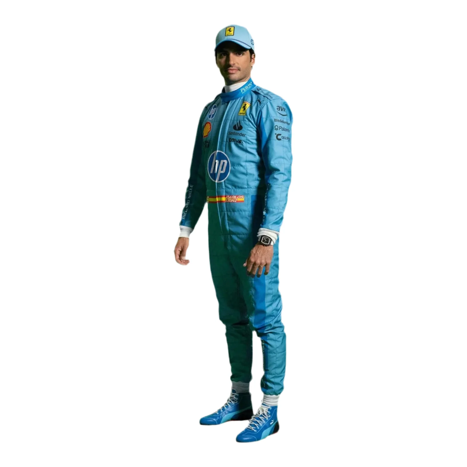 2024 Scuderia Ferrari Replica Race Suit | HP Miami Grand Prix - Image 3