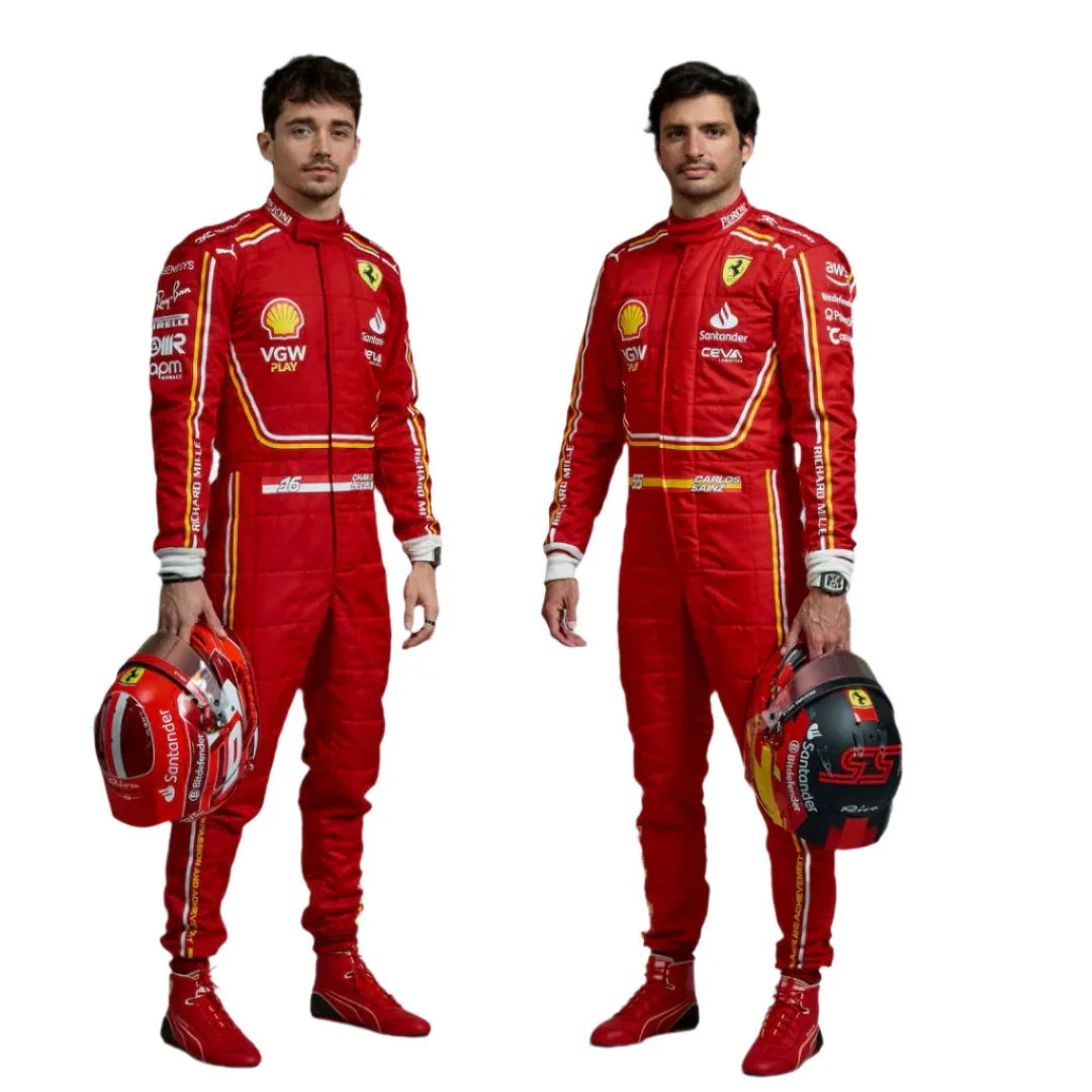 2024 Scuderia Ferrari Replica Race Suit | Official Team Merchandise