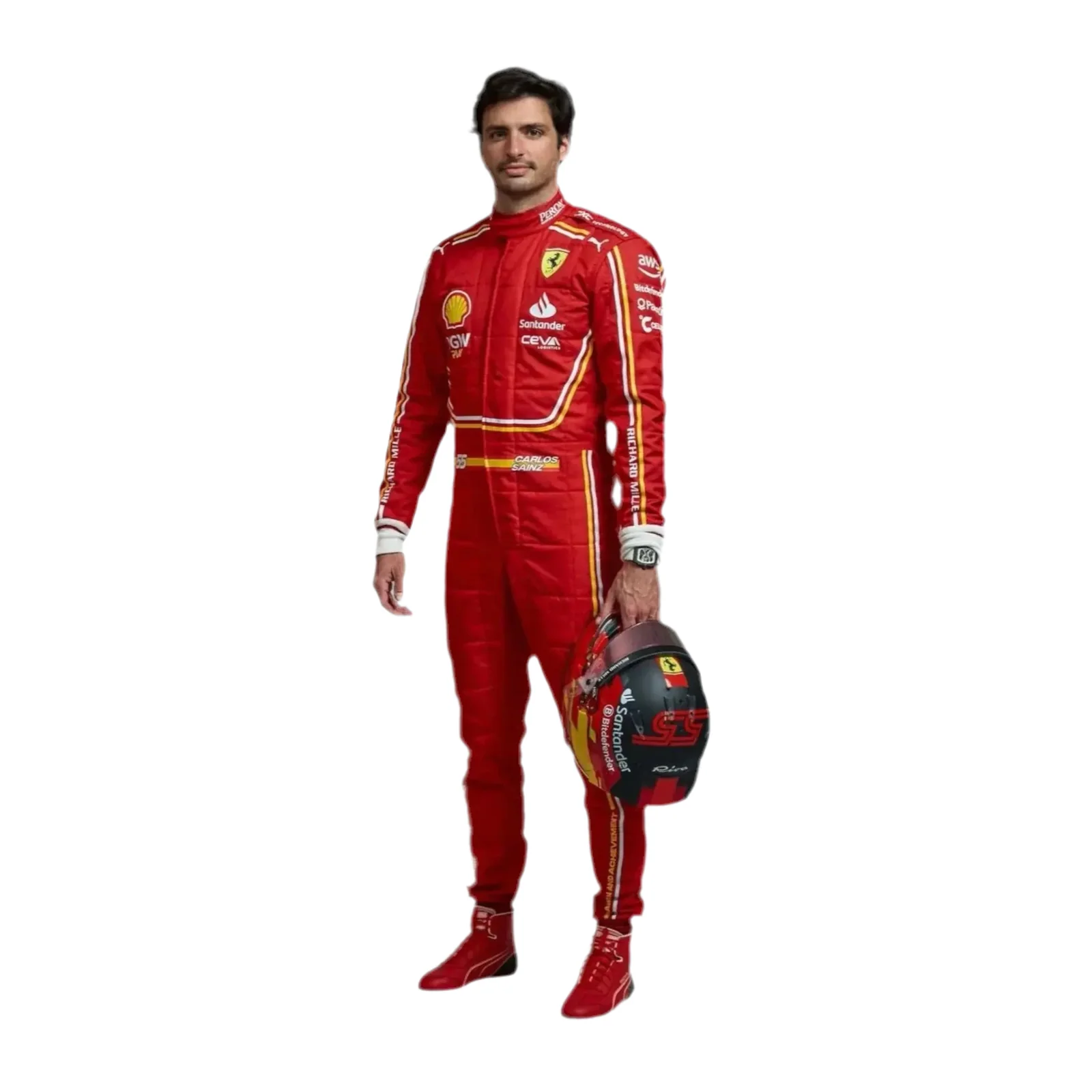 2024 Scuderia Ferrari Replica Race Suit | Official Team Merchandise - Image 10