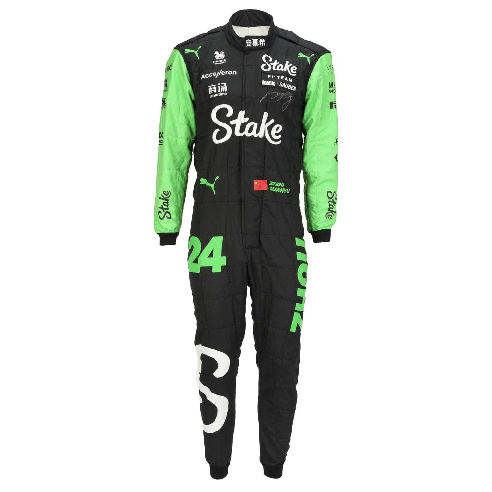 2024 Valtteri Bottas & Zhou Guanyu Replica Race Suit | Sauber F1 Team - Image 4