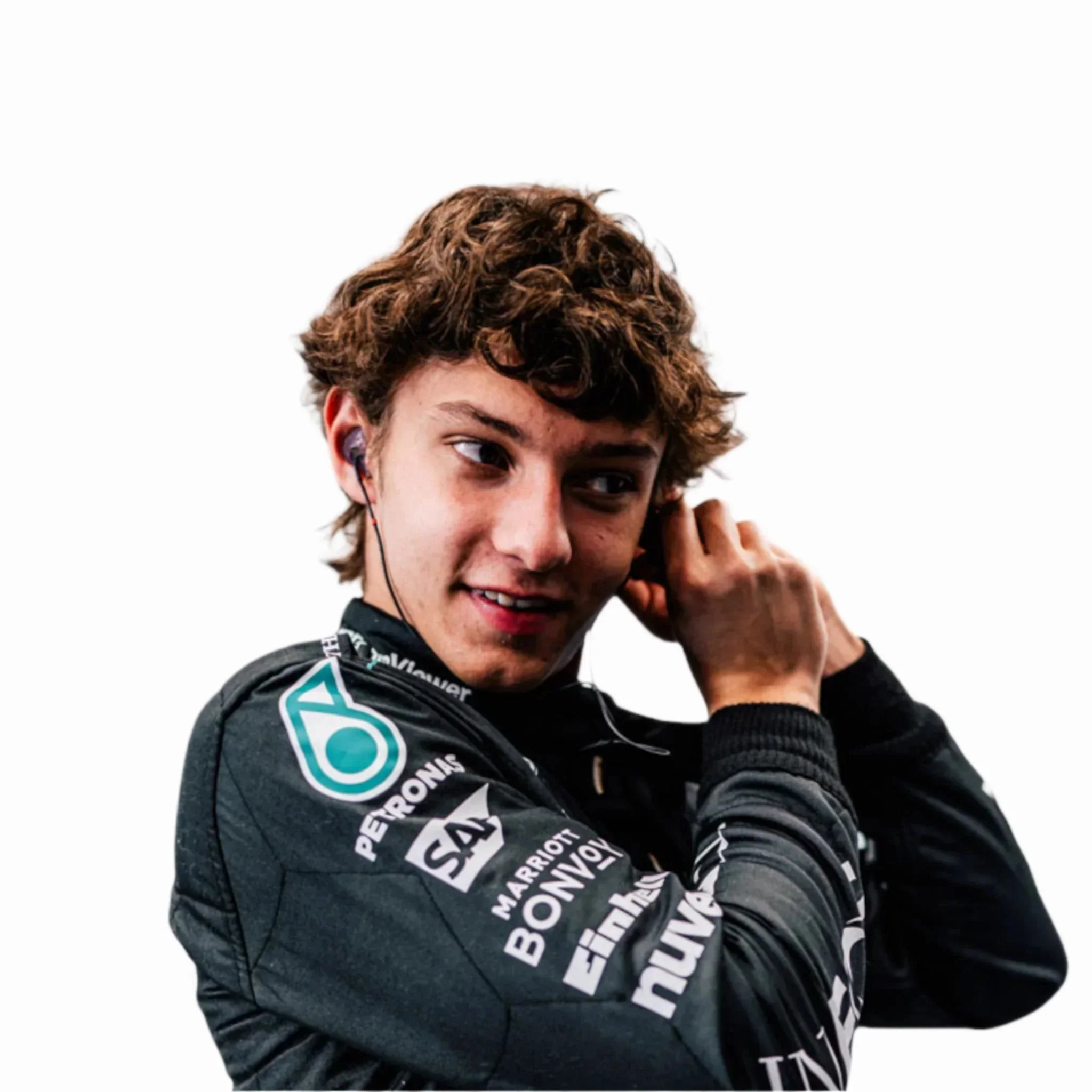 2025 Andrea Kimi Antonelli Mercedes F1 Race Suit - Image 3