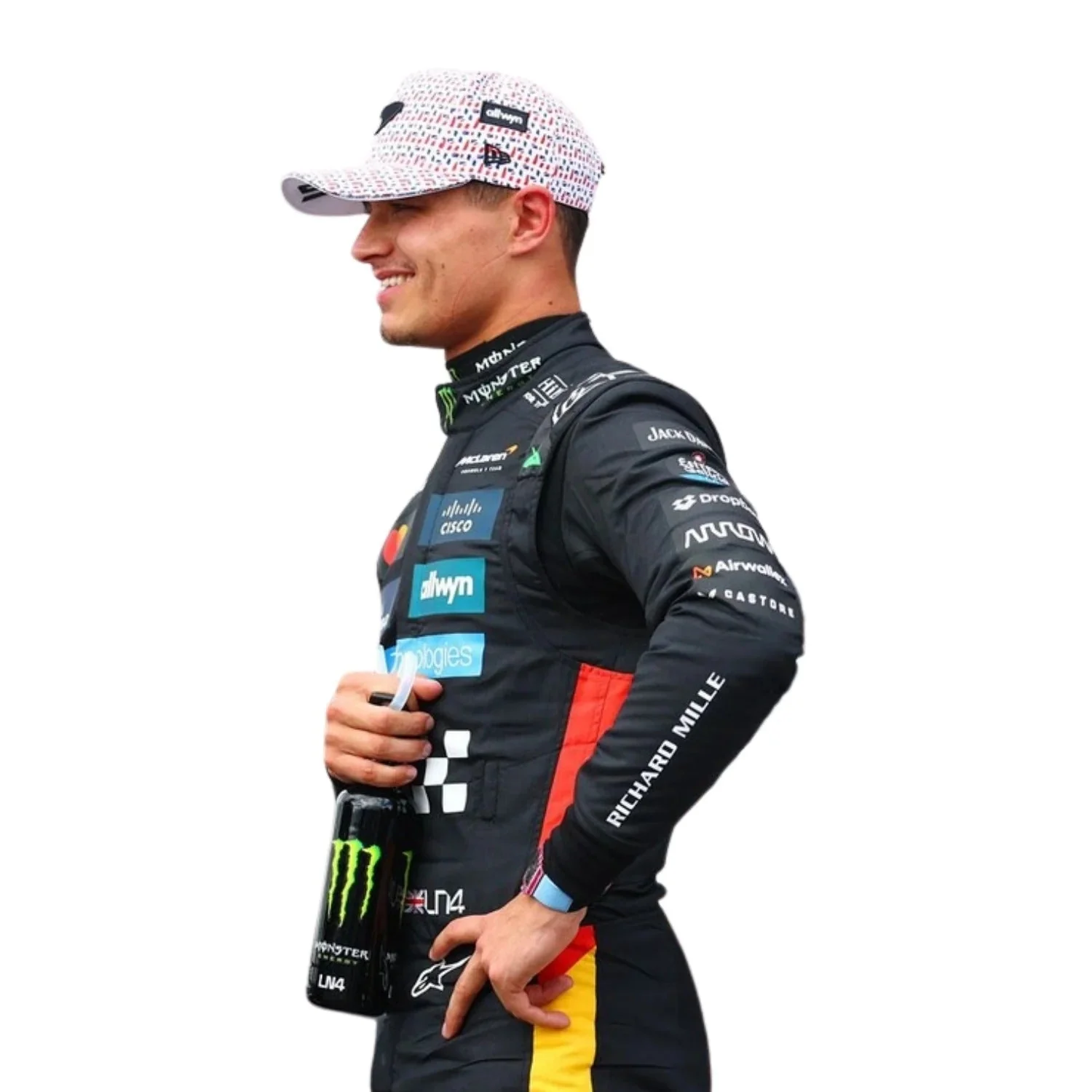 2025 F1 Racing Costume Worn by Lando Norris & Oscar Piastri - Abu dhabi GP - Image 8