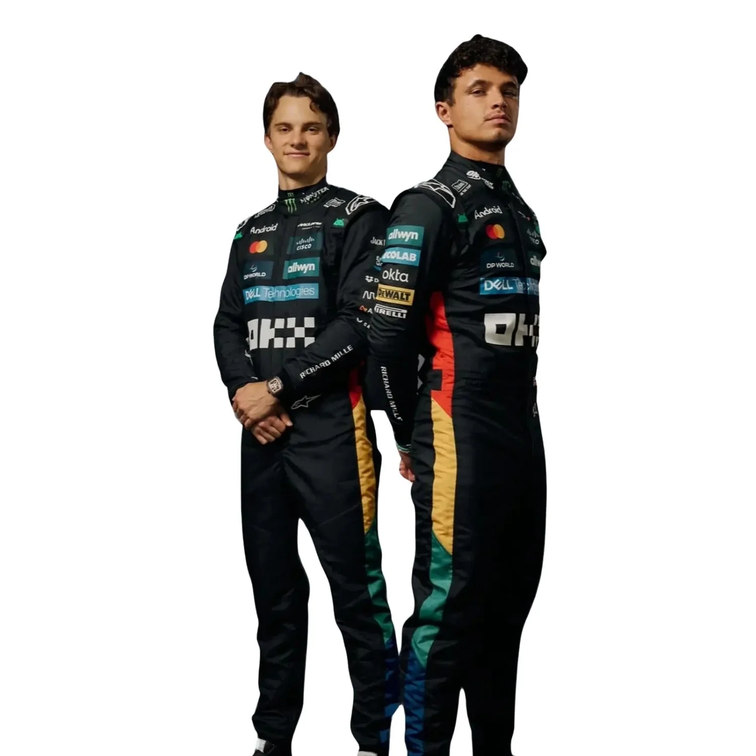 2025 F1 Racing Costume Worn by Lando Norris & Oscar Piastri - Silverstone British GP - Image 11