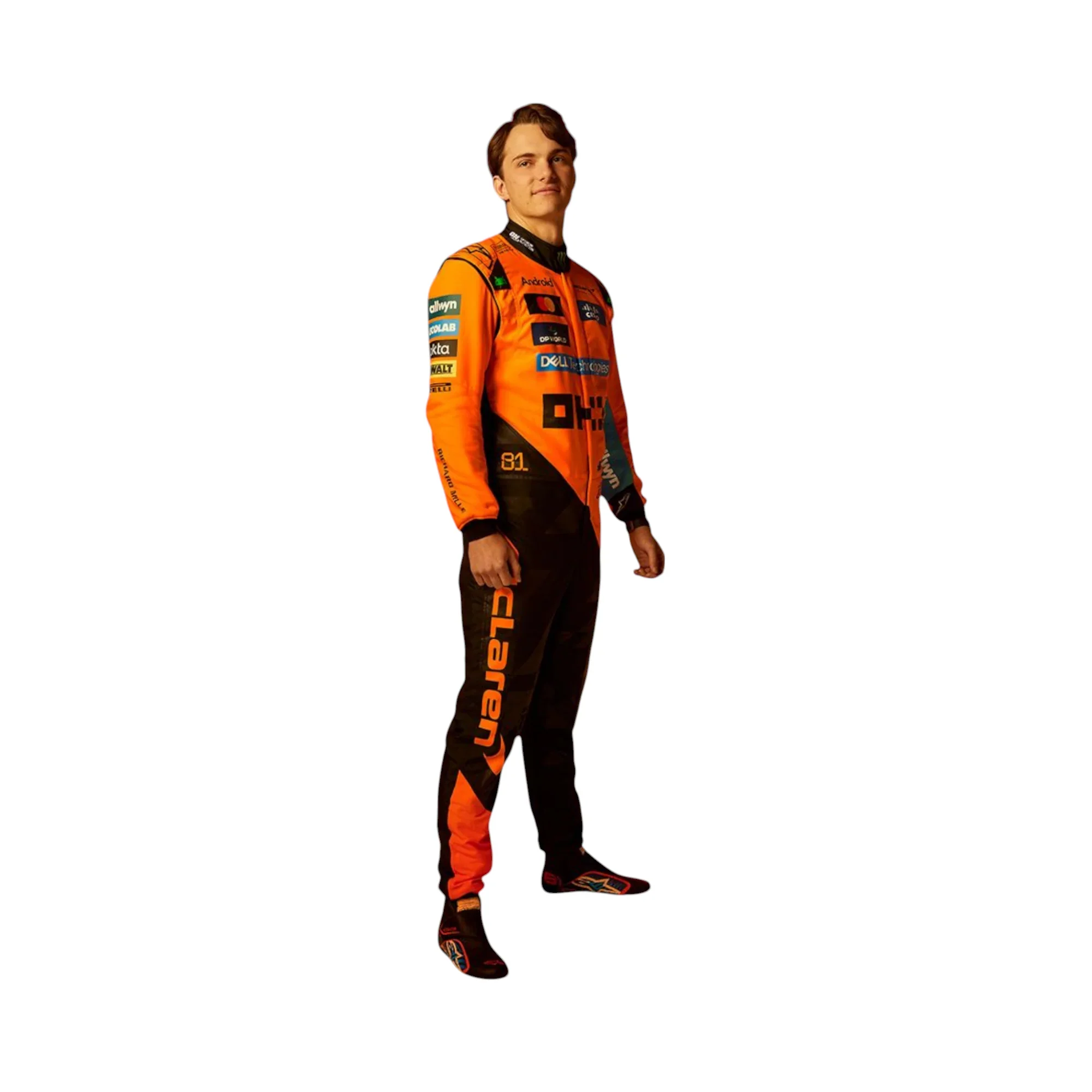 2025 Oscar Piastri McLaren F1 Team Racing Suit - Image 2
