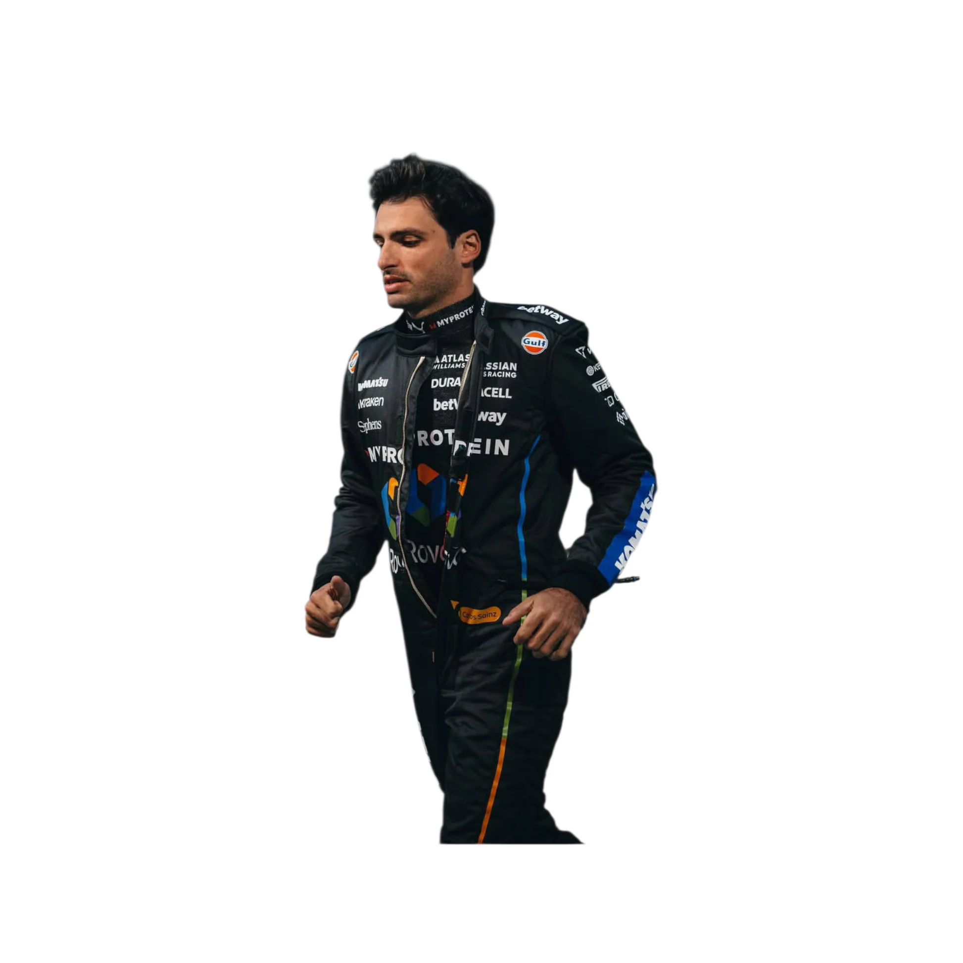 2026 Williams F1 Team Carlos Sainz replica F1 Race Suit - Image 3