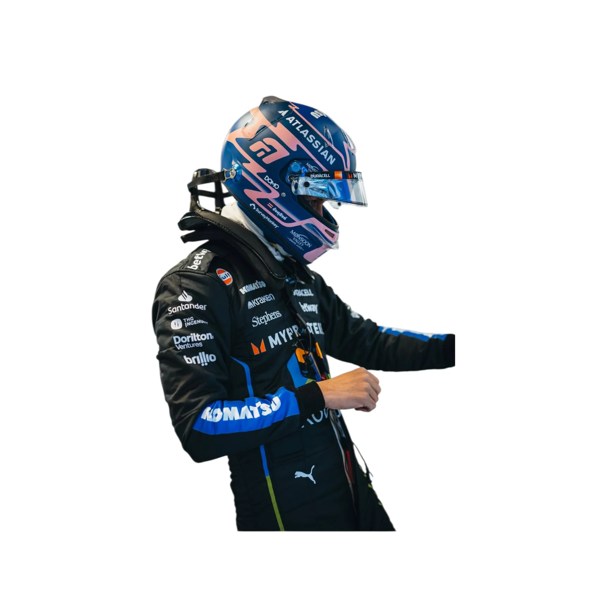 2026 Williams F1 Team Carlos Sainz replica F1 Race Suit - Image 4