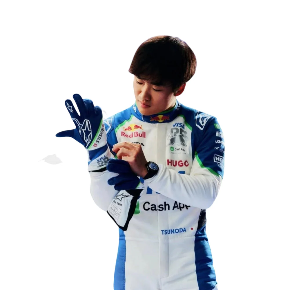 2025 Yuki Tsunoda Go-Kart Racing Suit Replica | Visa Cash App RB F1 Team - Image 3