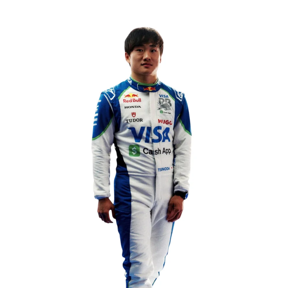 2025 Yuki Tsunoda Go-Kart Racing Suit Replica | Visa Cash App RB F1 Team - Image 4